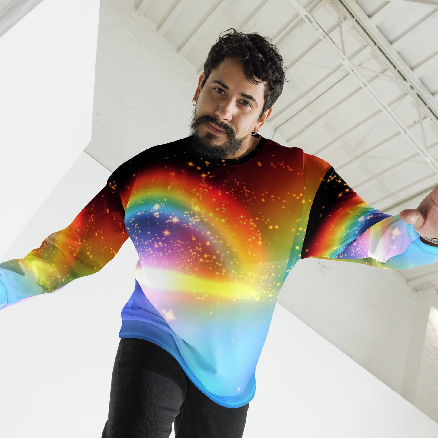 SUPA RAINBOW Unisex Sweatshirt