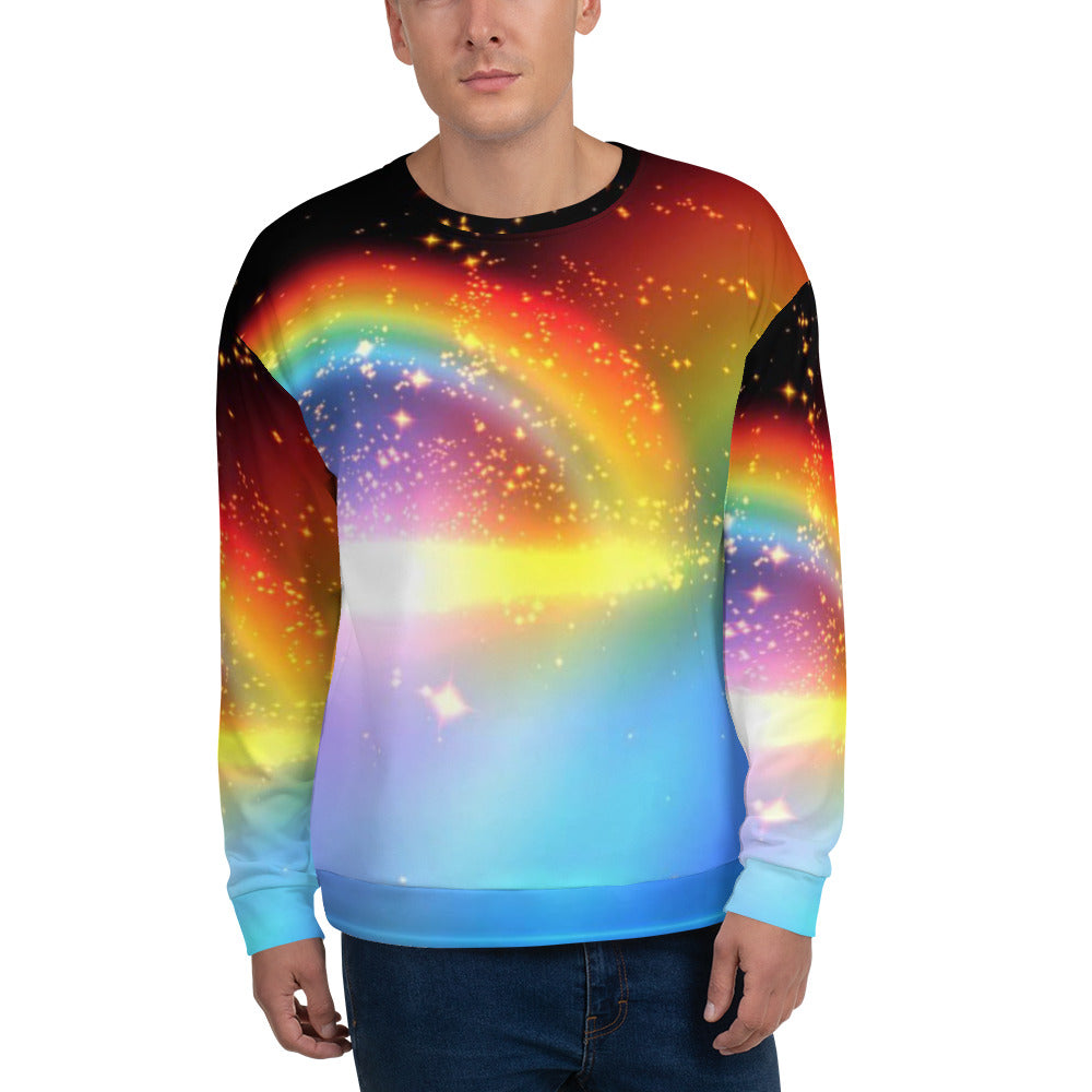 SUPA RAINBOW Unisex Sweatshirt