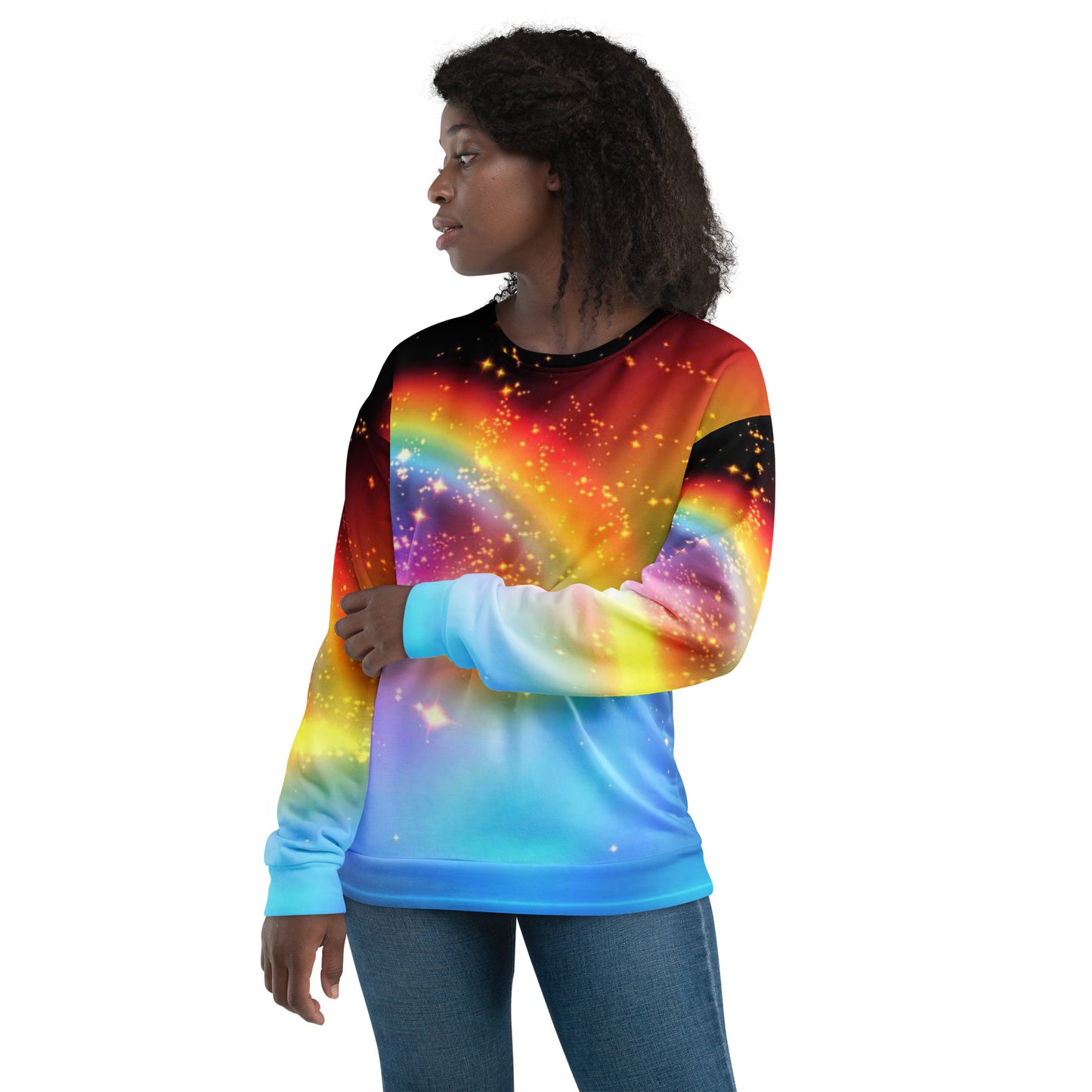 SUPA RAINBOW Unisex Sweatshirt