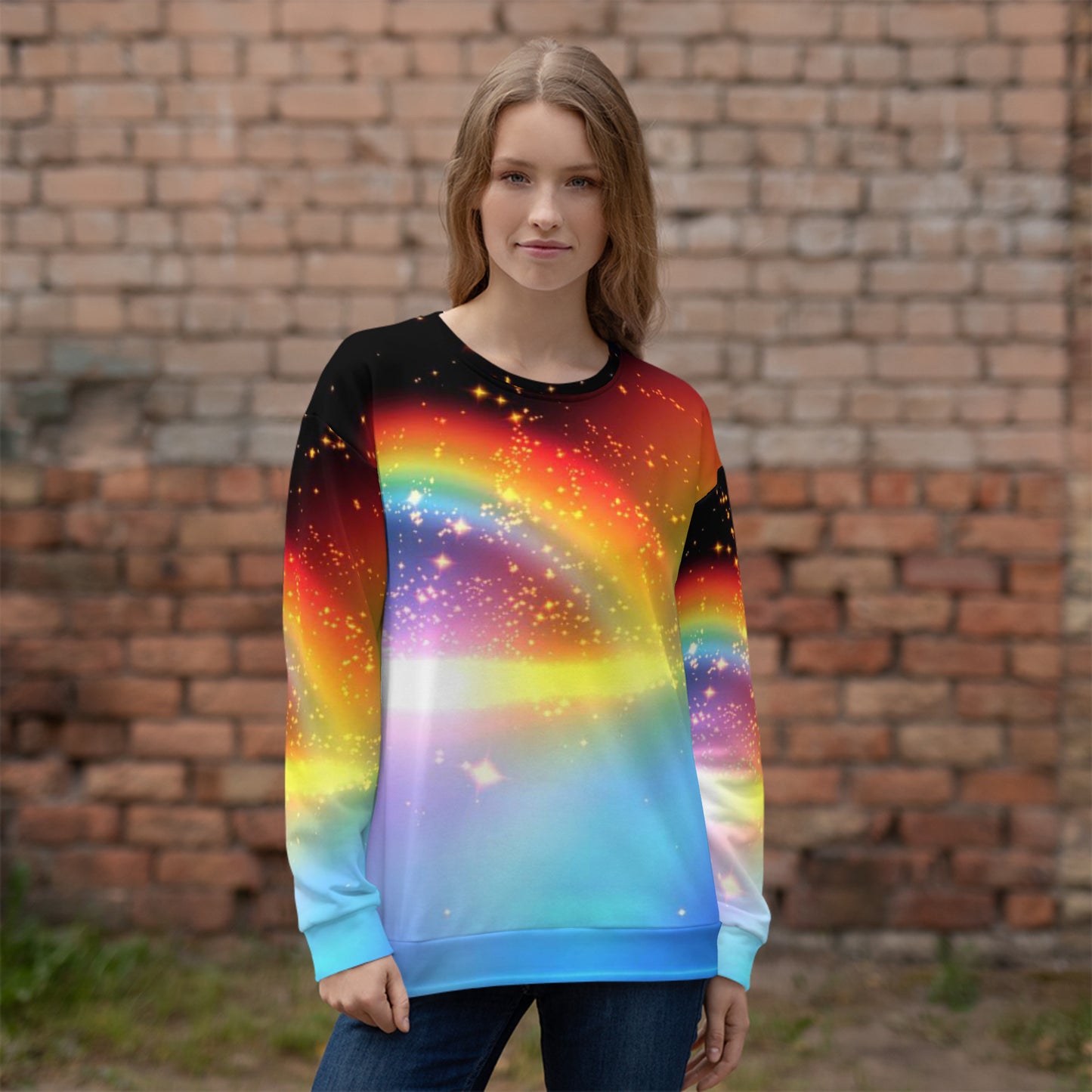 SUPA RAINBOW Unisex Sweatshirt