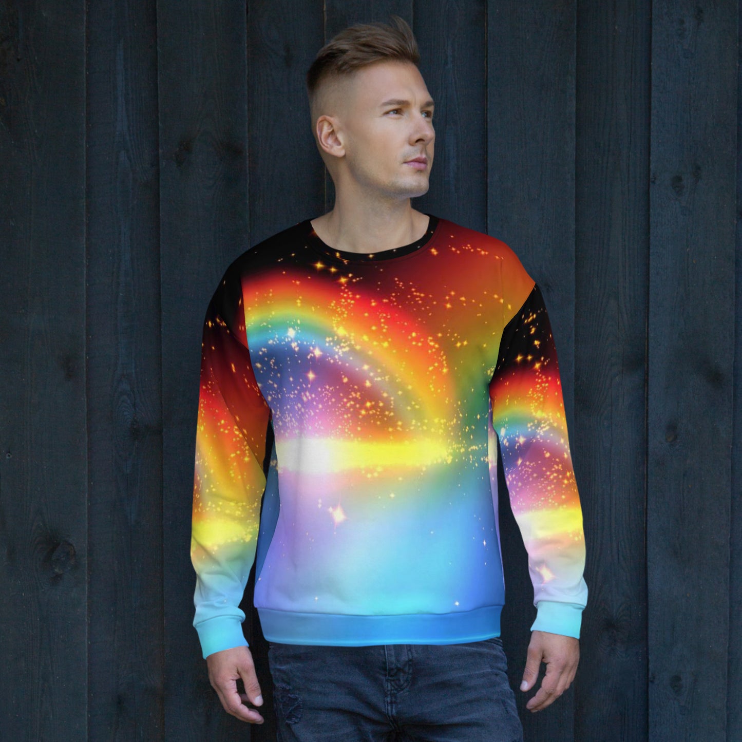 SUPA RAINBOW Unisex Sweatshirt