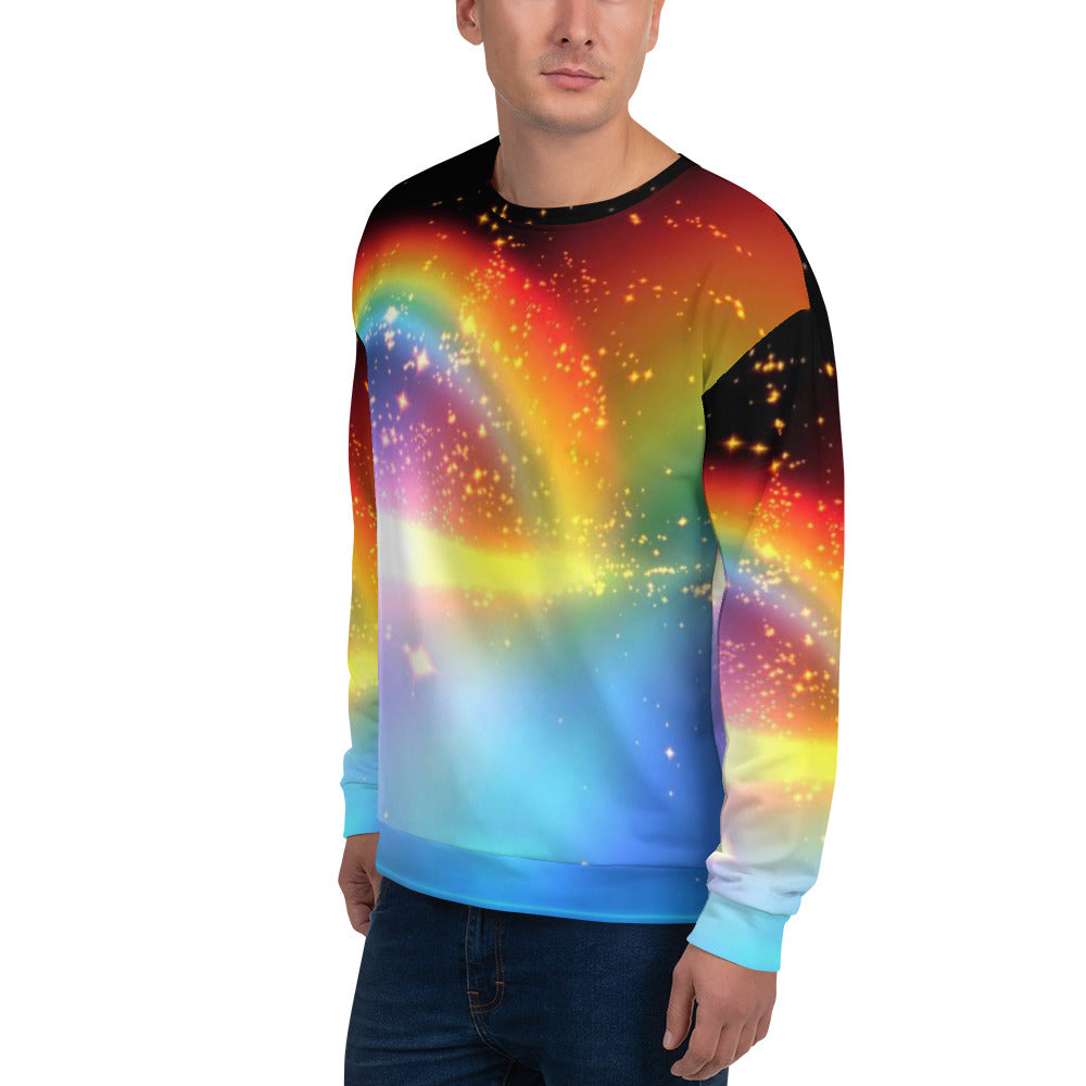 SUPA RAINBOW Unisex Sweatshirt