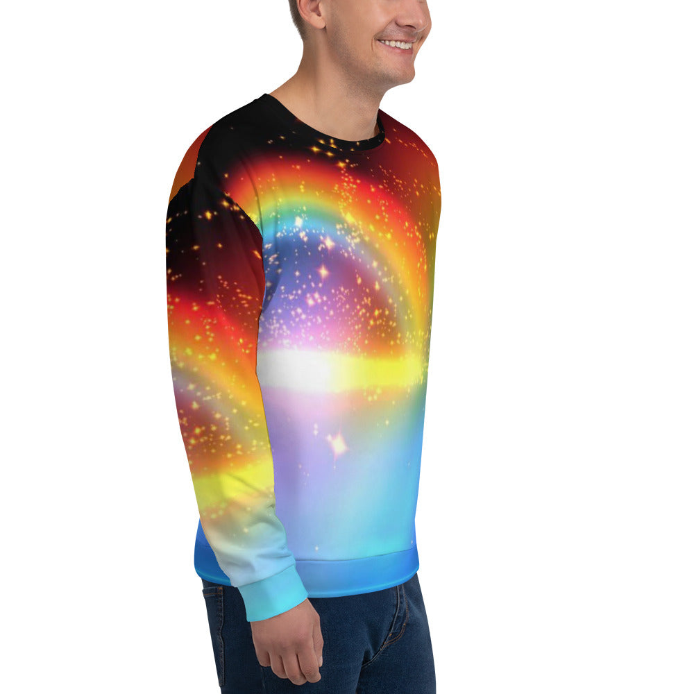 SUPA RAINBOW Unisex Sweatshirt
