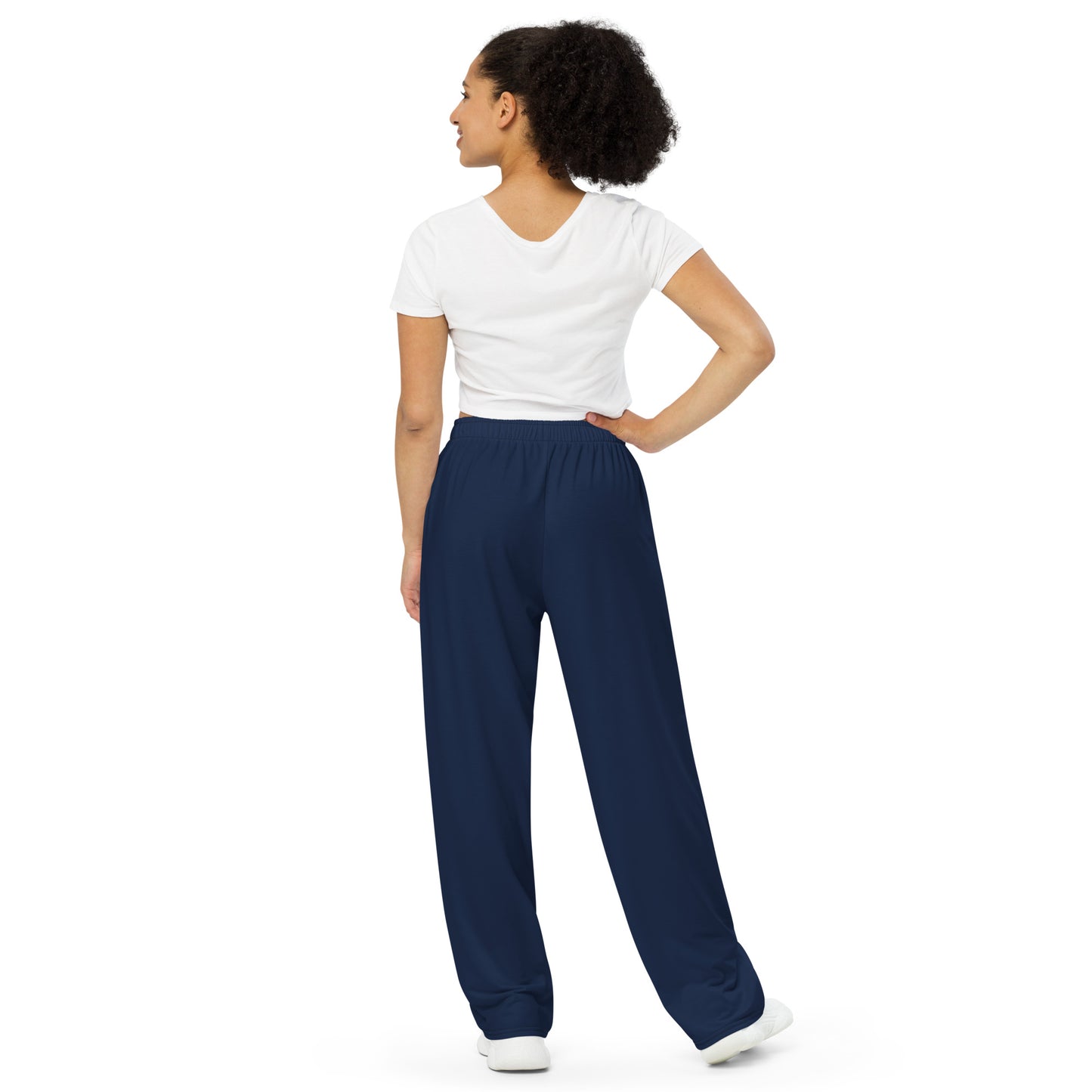 Voyea All-over print unisex wide-leg pants