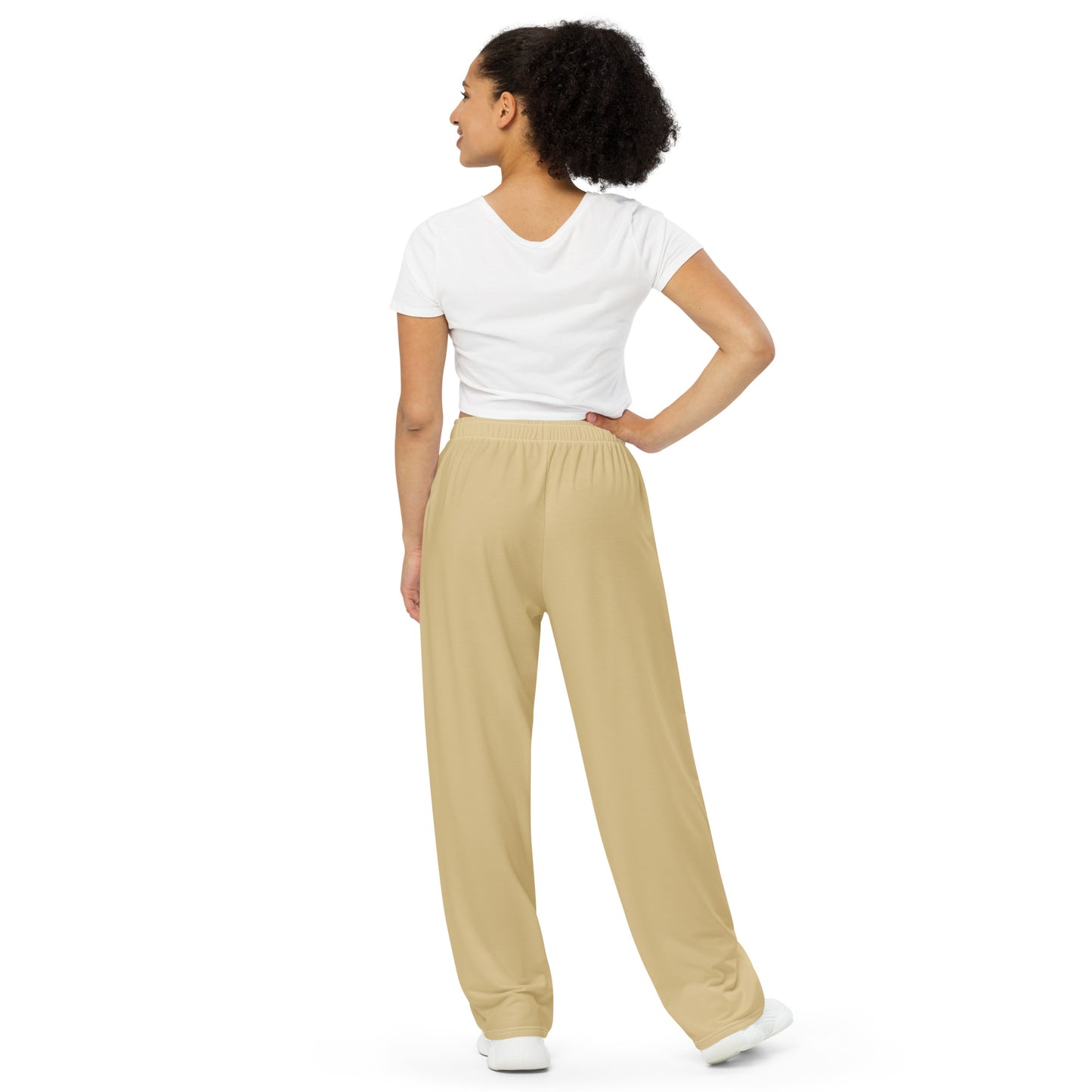 Voyea All-over print unisex wide-leg pants