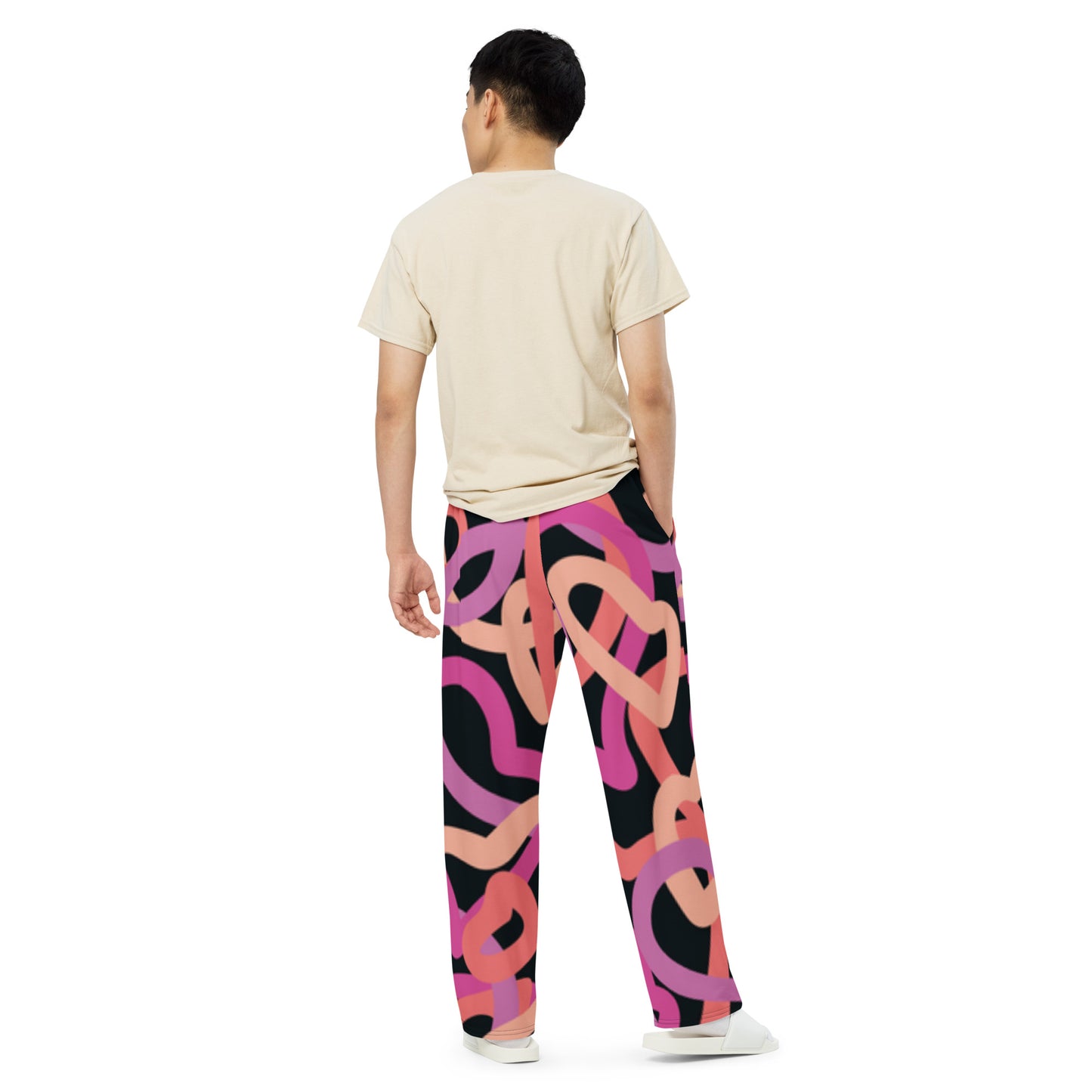 supa All-over print unisex wide-leg pants