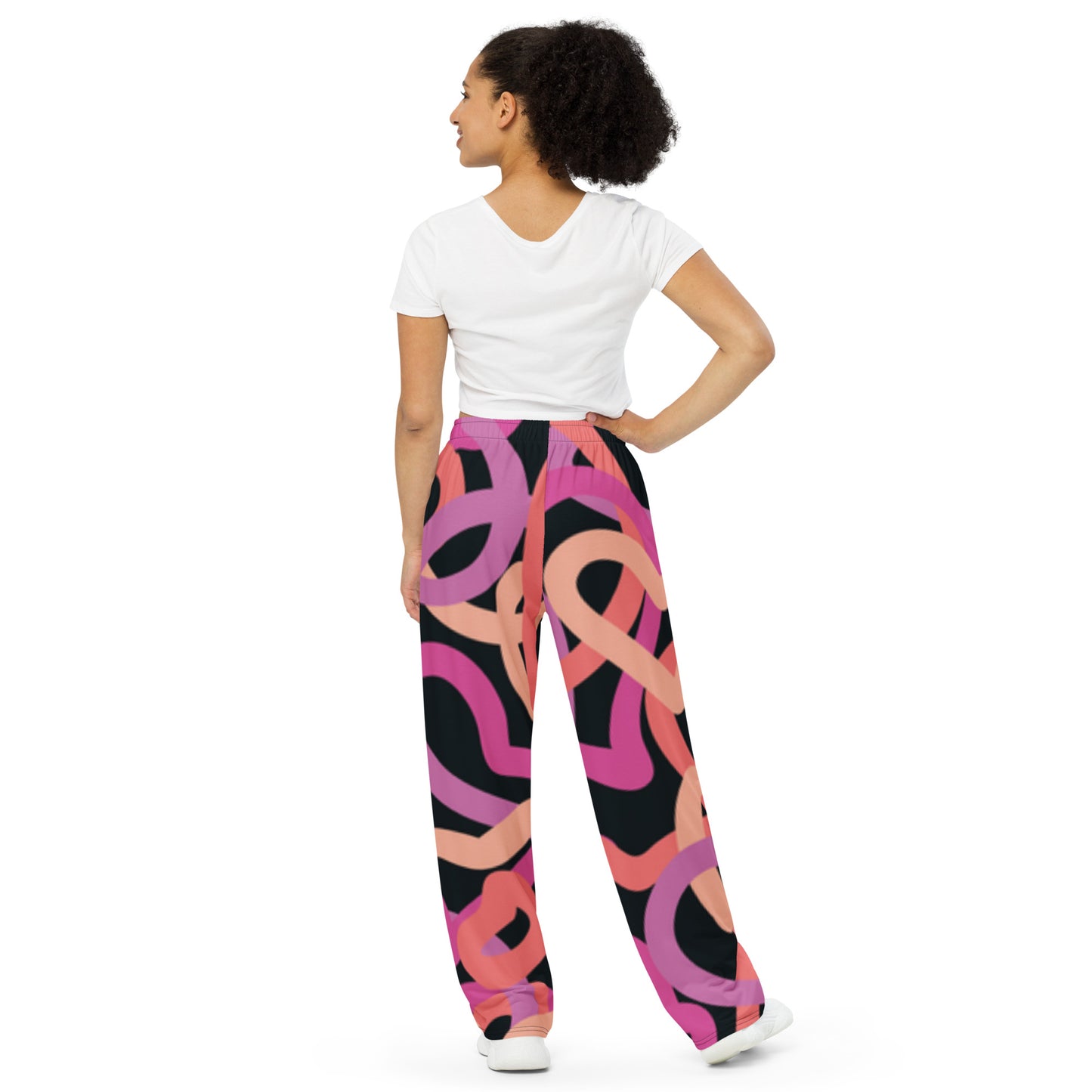 supa All-over print unisex wide-leg pants
