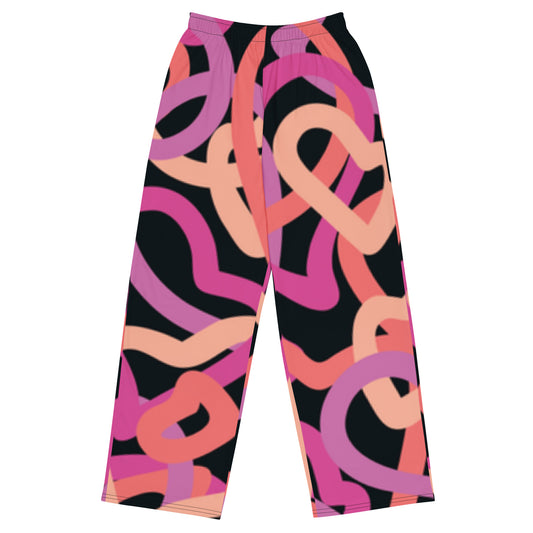 supa All-over print unisex wide-leg pants