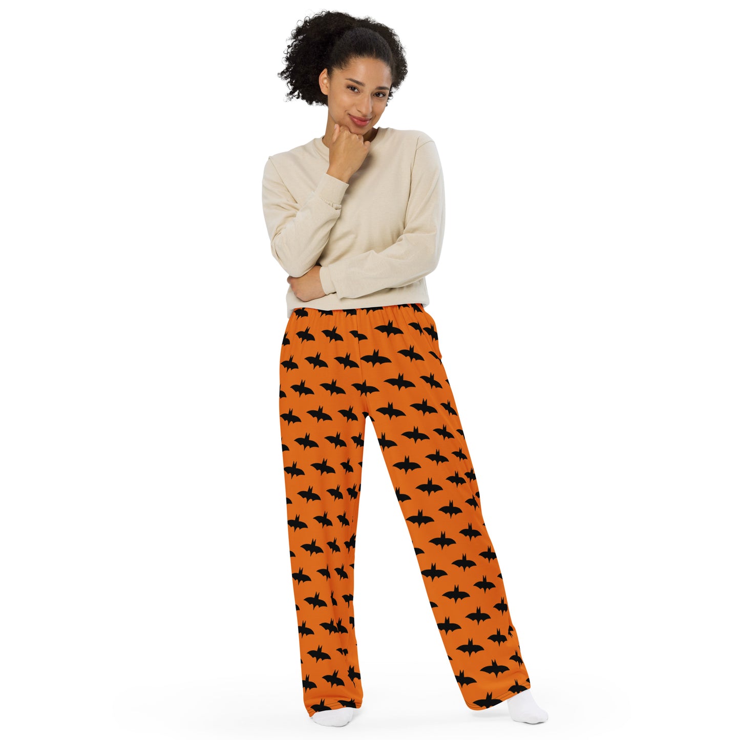 SUPA All-over print unisex wide-leg pants