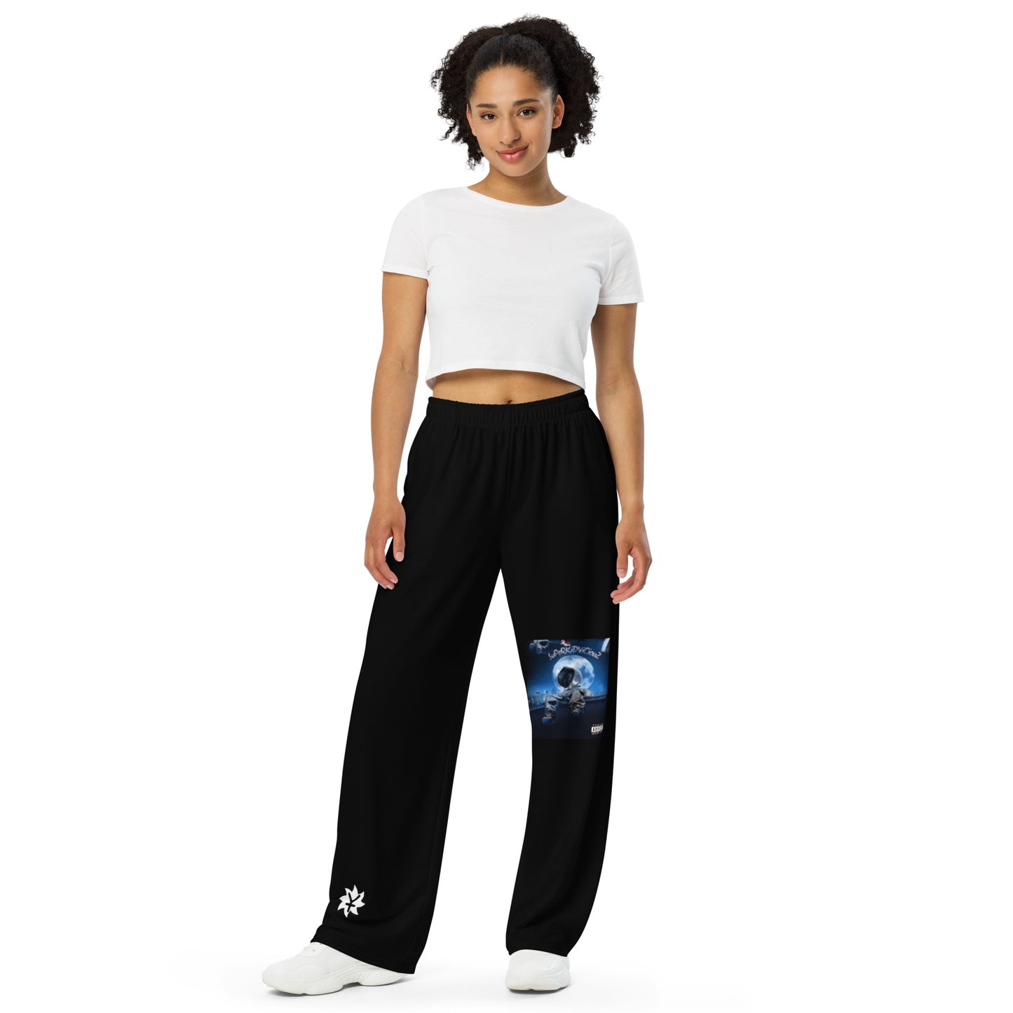 supa  All-over print unisex wide-leg pants