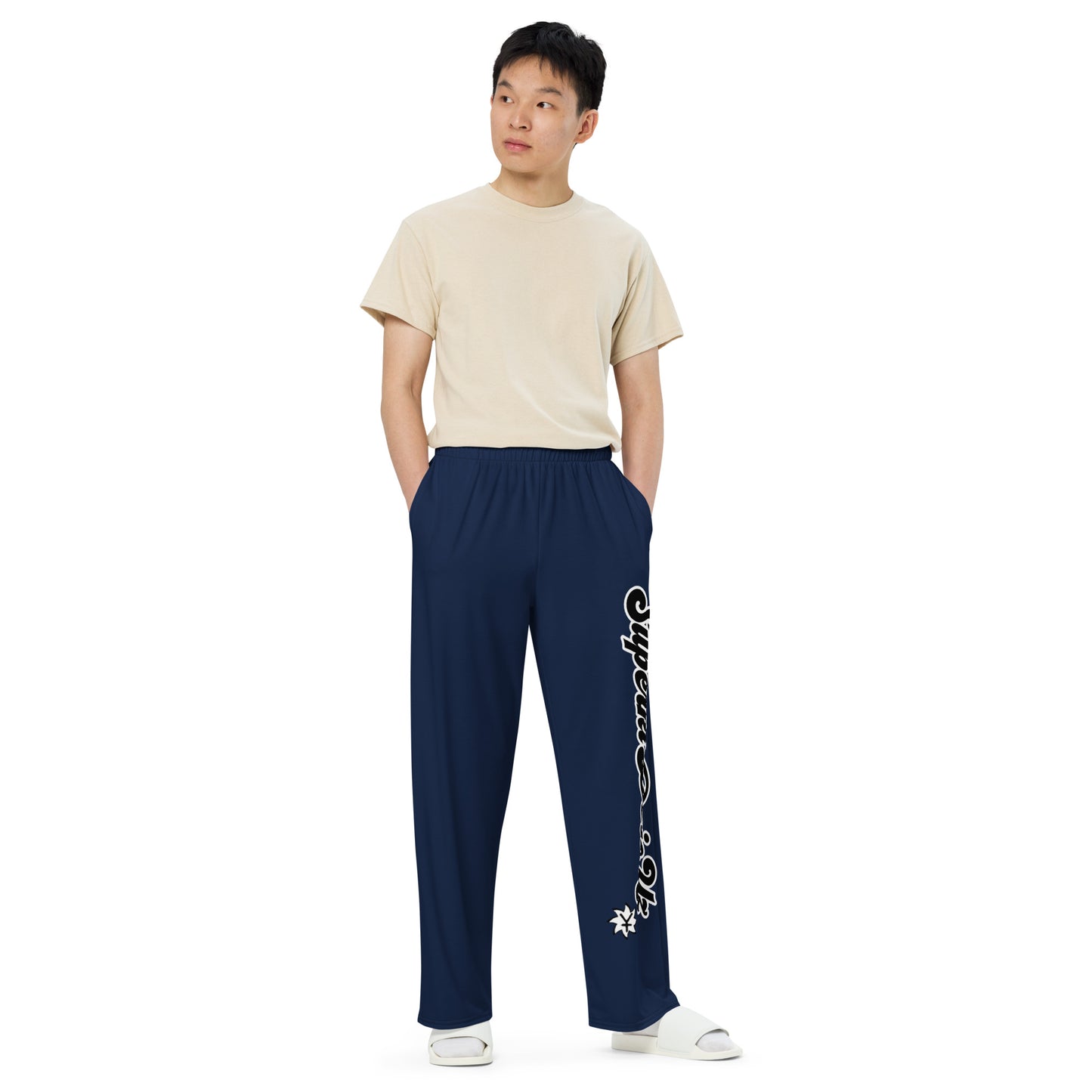 supa All-over print unisex wide-leg pants