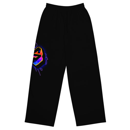 SUPARAINBOWAll-over print unisex wide-leg pants