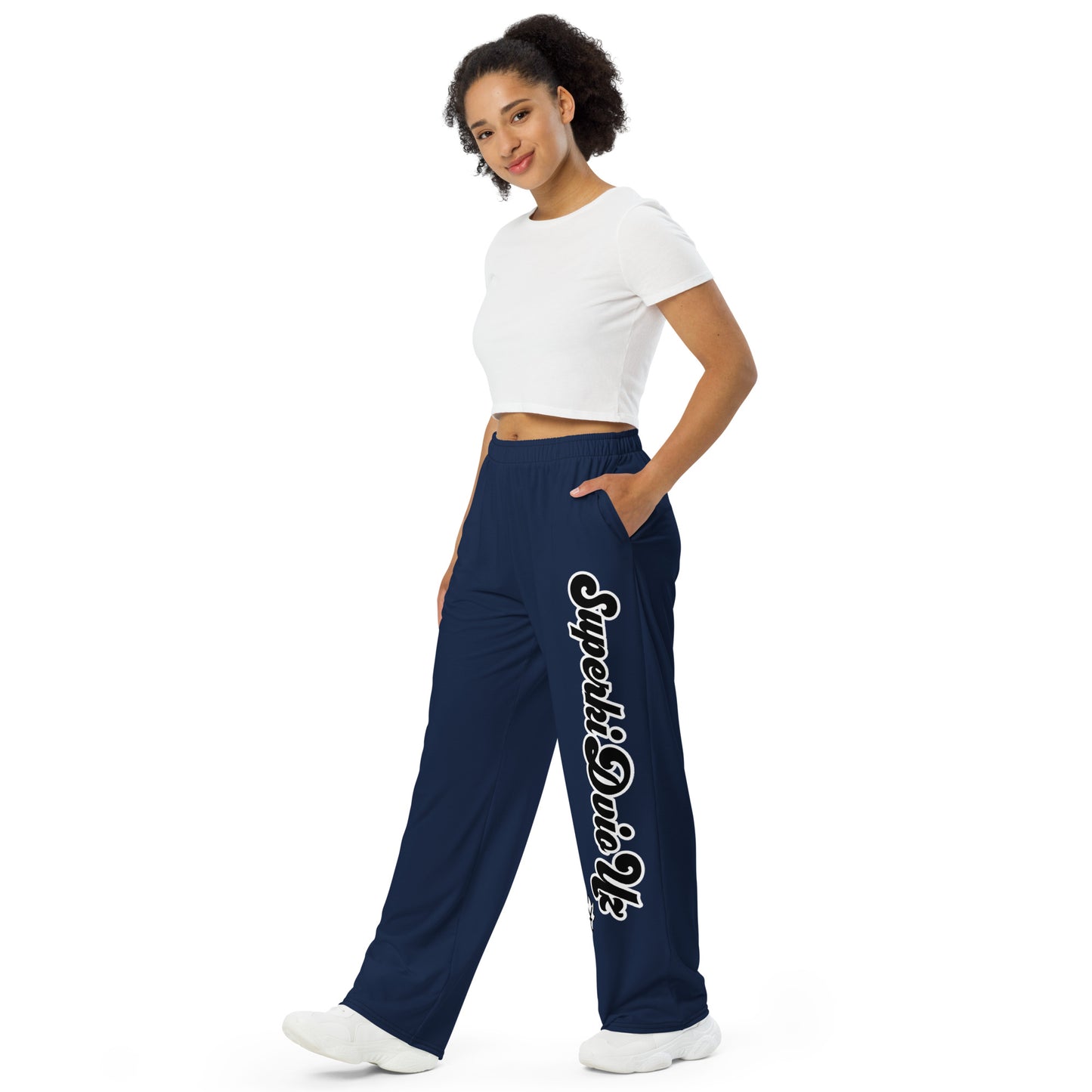 supa All-over print unisex wide-leg pants