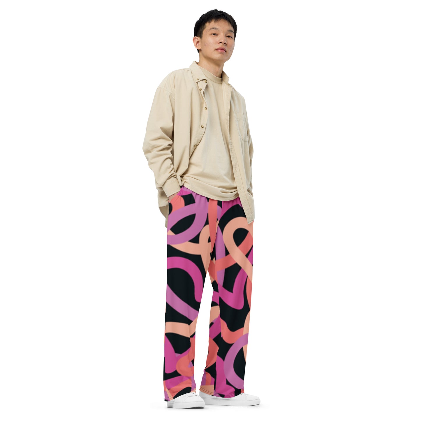 supa All-over print unisex wide-leg pants