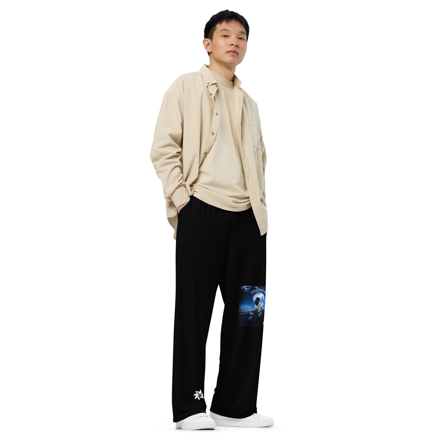 supa  All-over print unisex wide-leg pants
