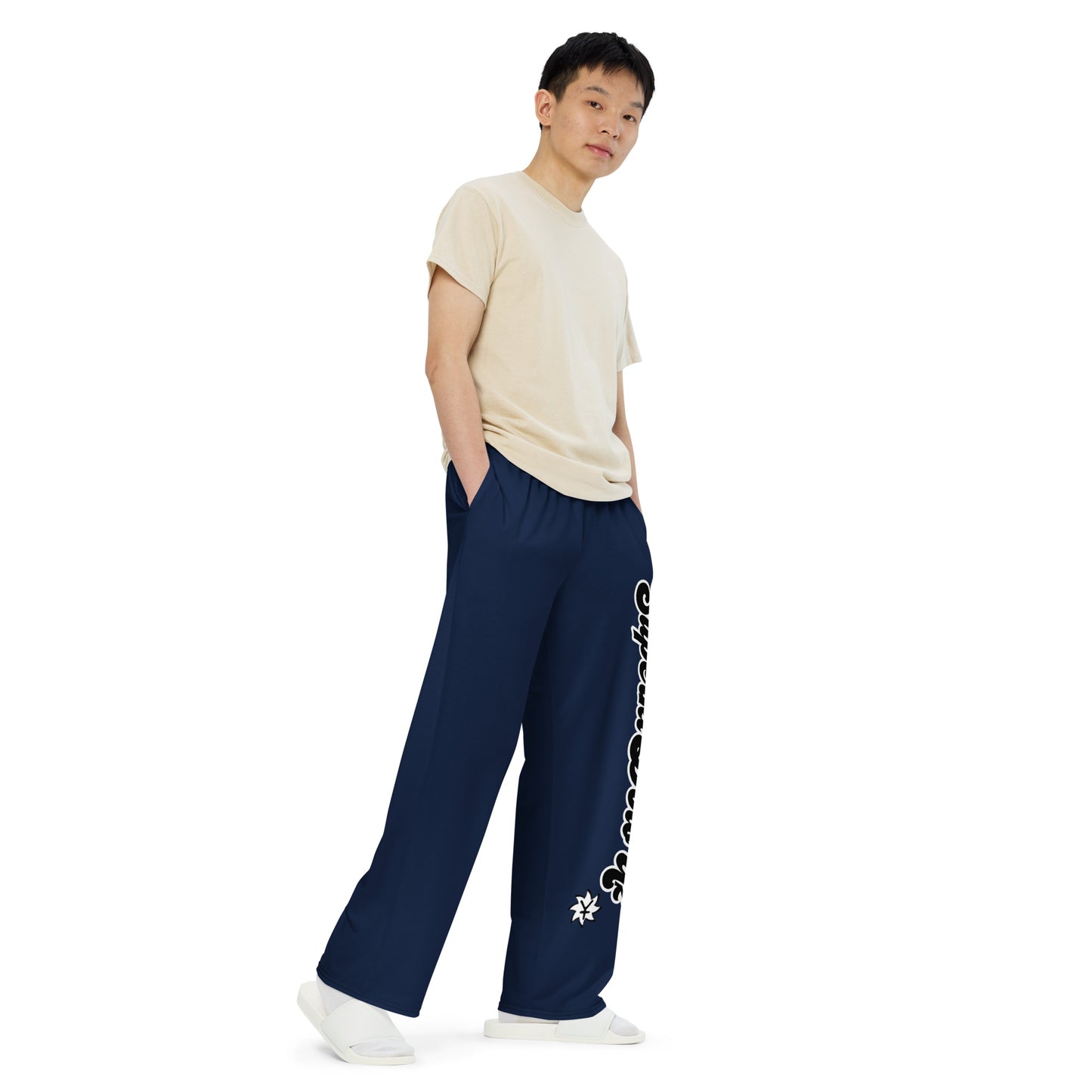 supa All-over print unisex wide-leg pants