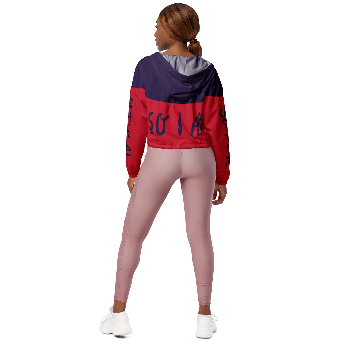 SUPA Women’s cropped windbreaker