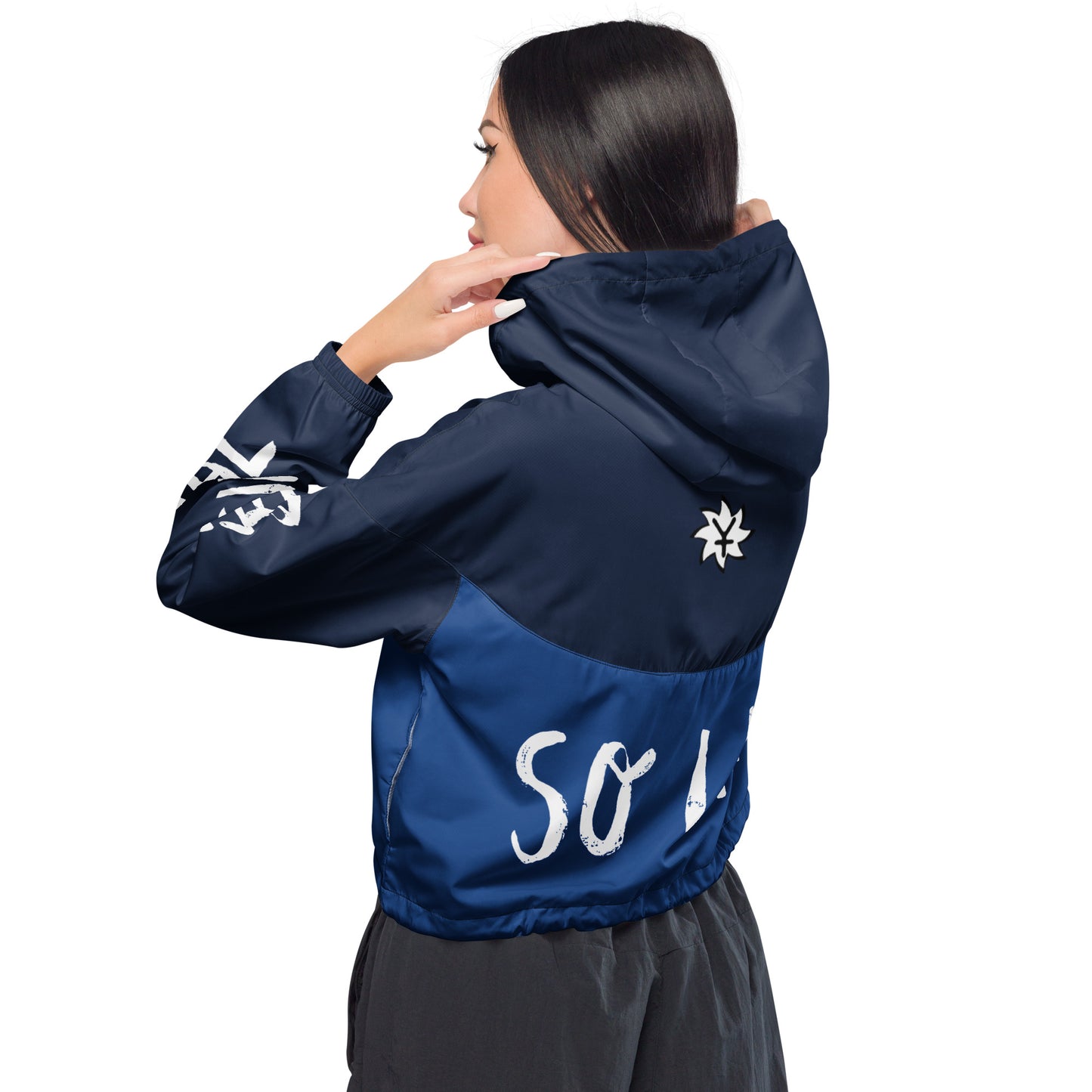SUPA Women’s cropped windbreaker