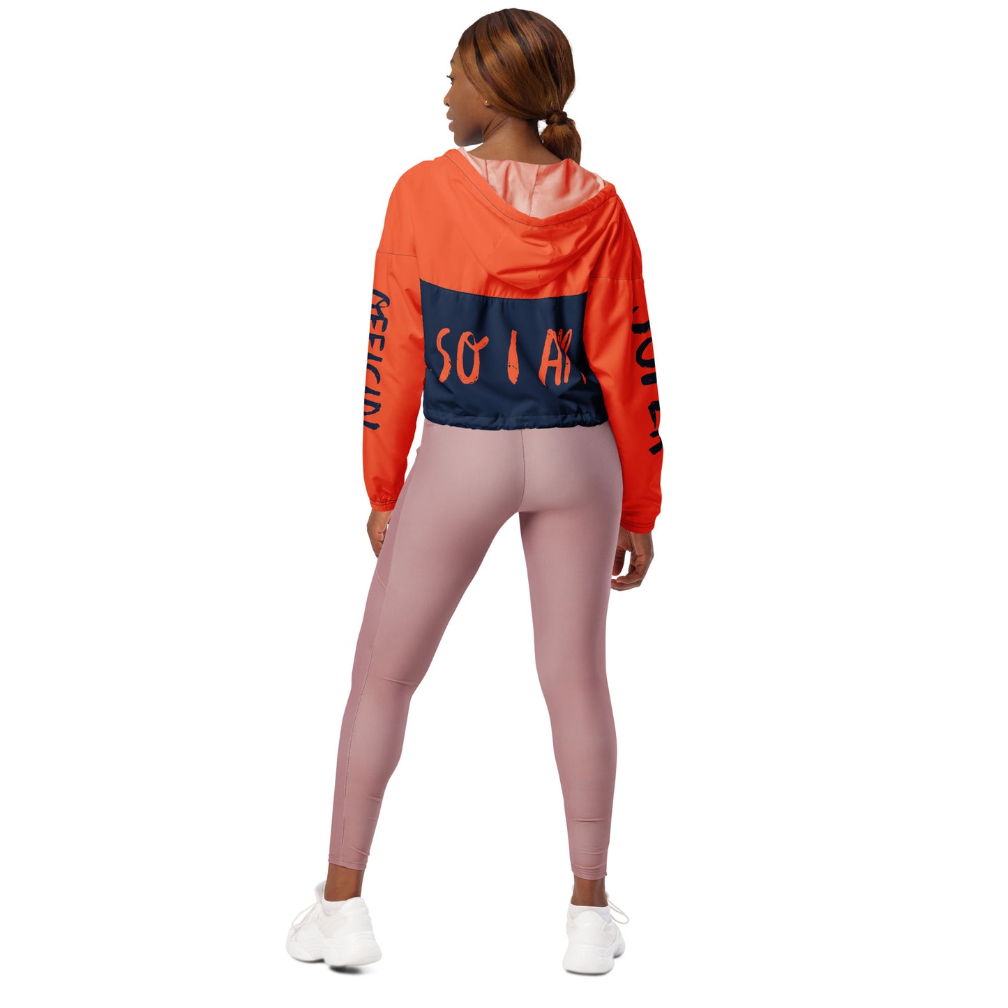 SUPA Women’s cropped windbreaker
