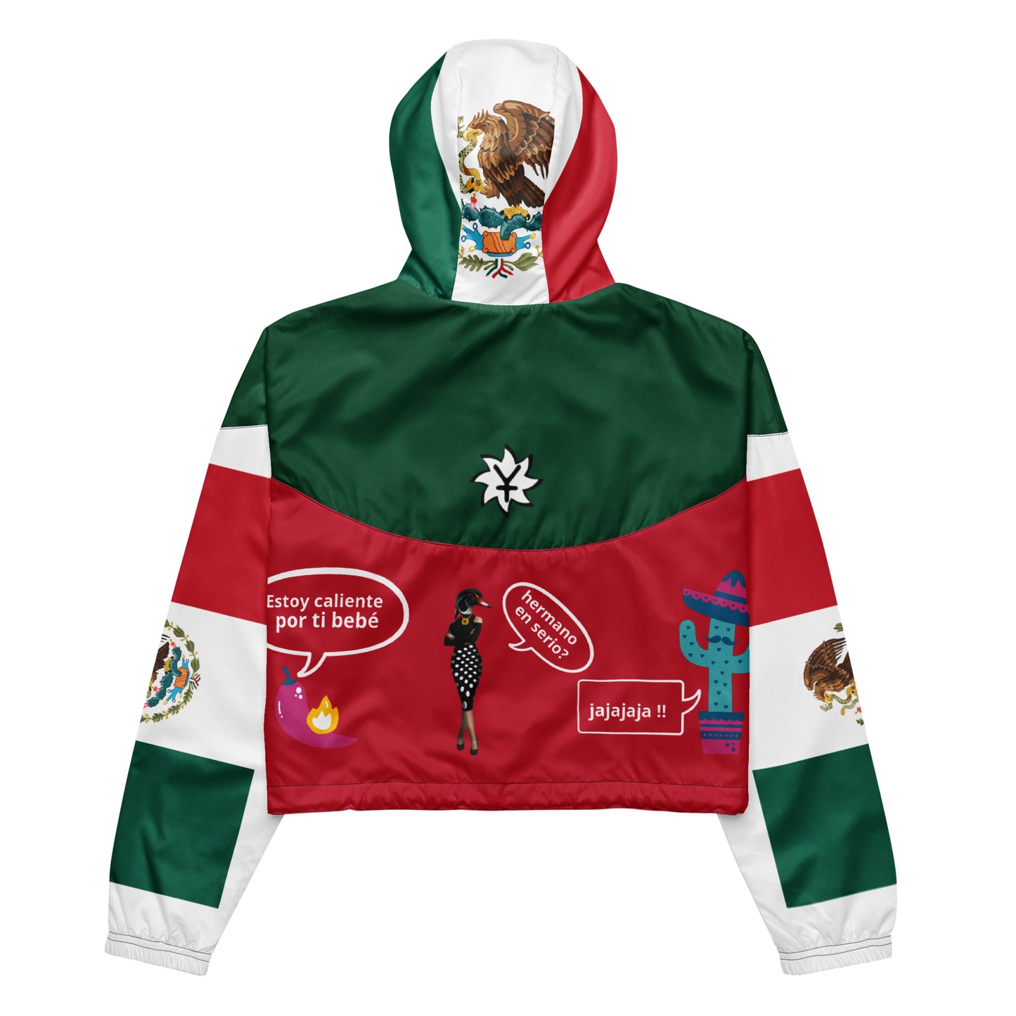SUPA Women’s cropped windbreaker