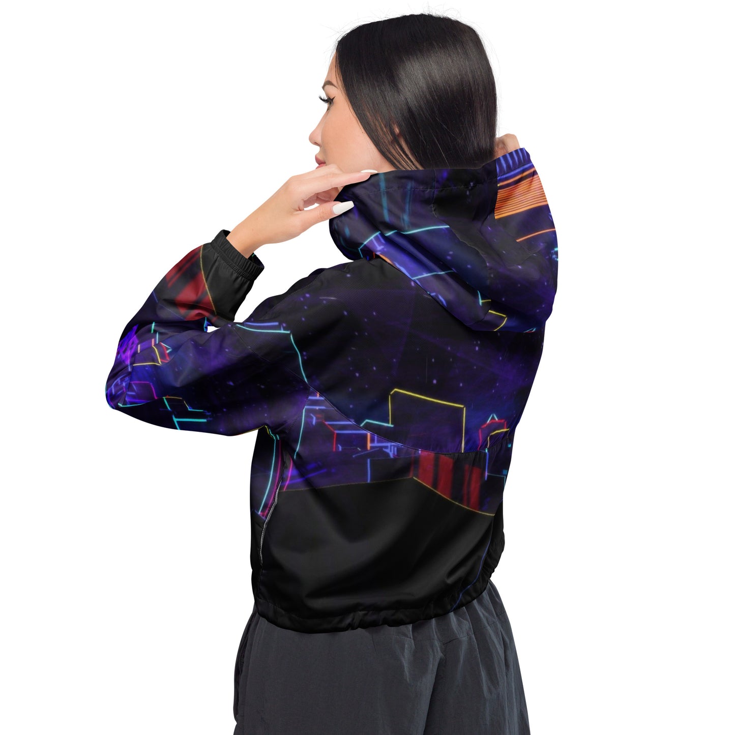 Women’s cropped windbreaker