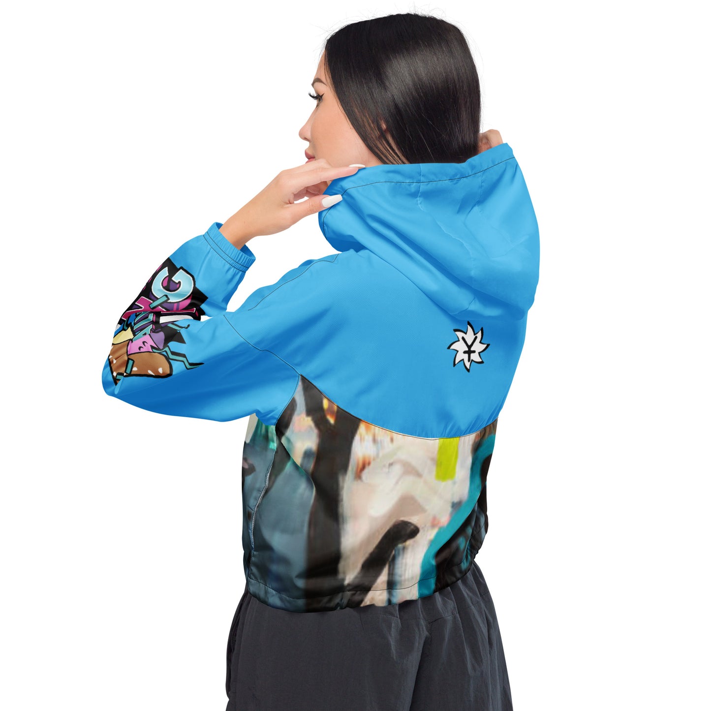 SUPA Women’s cropped windbreaker