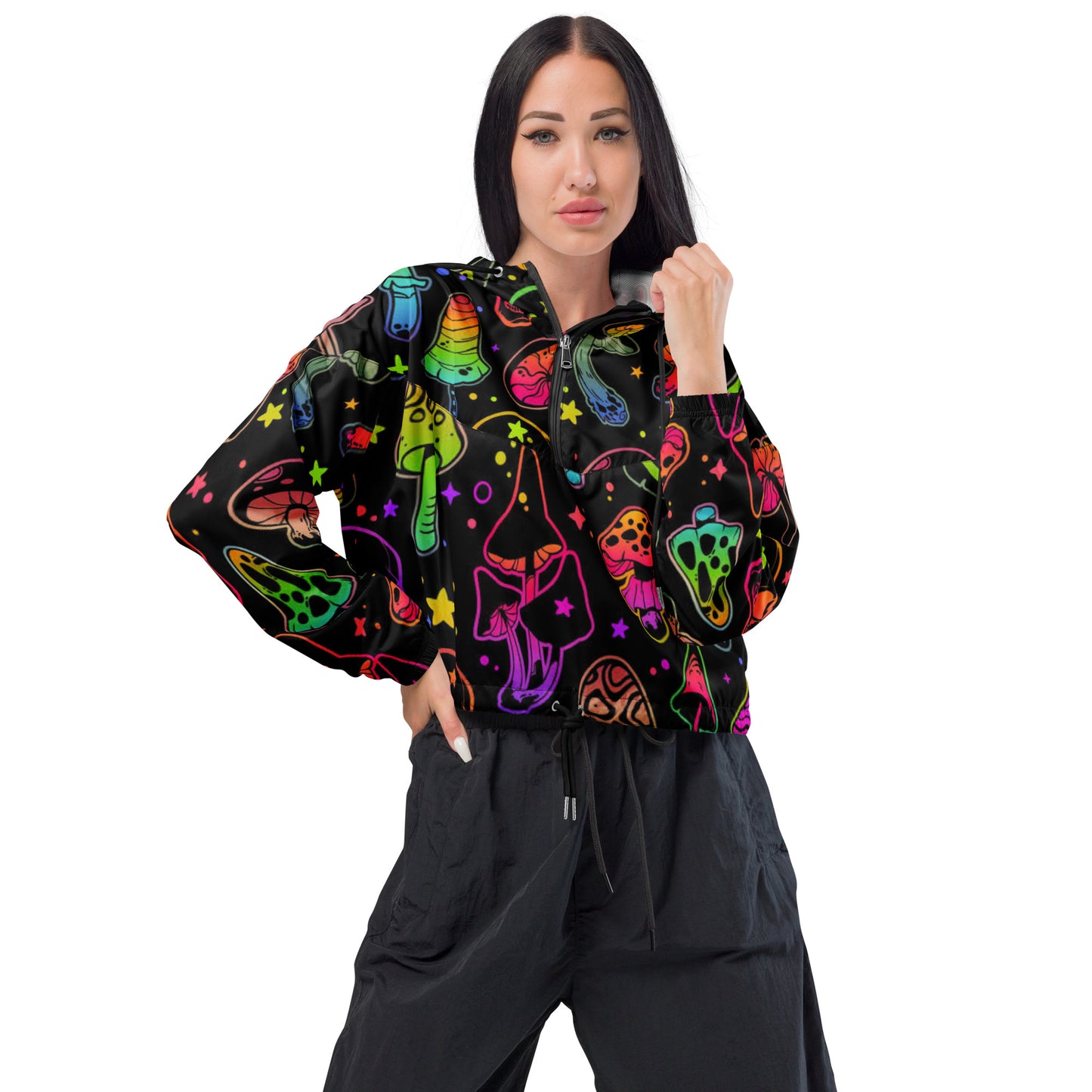 SUPA Women’s cropped windbreaker