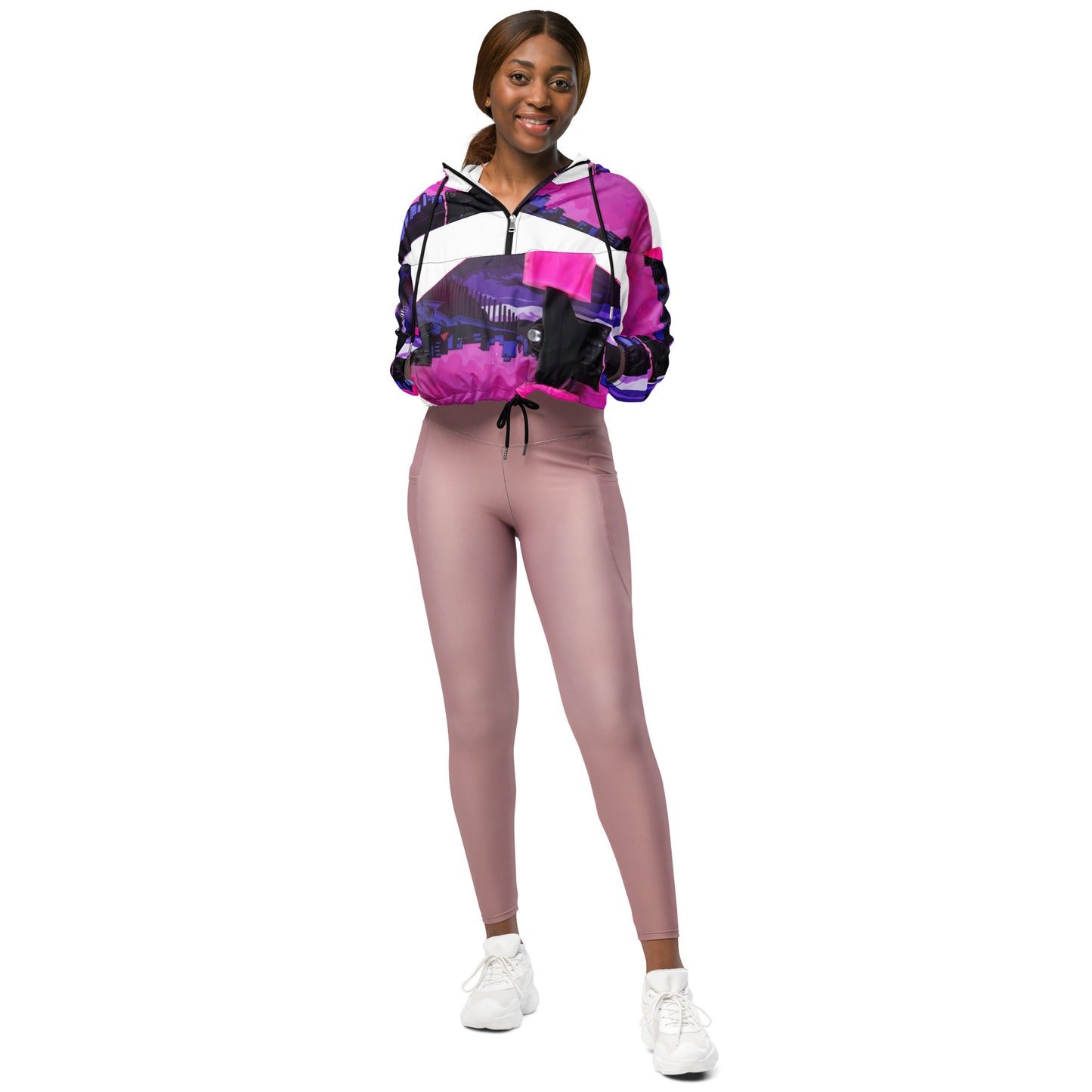 SUPA Women’s cropped windbreaker