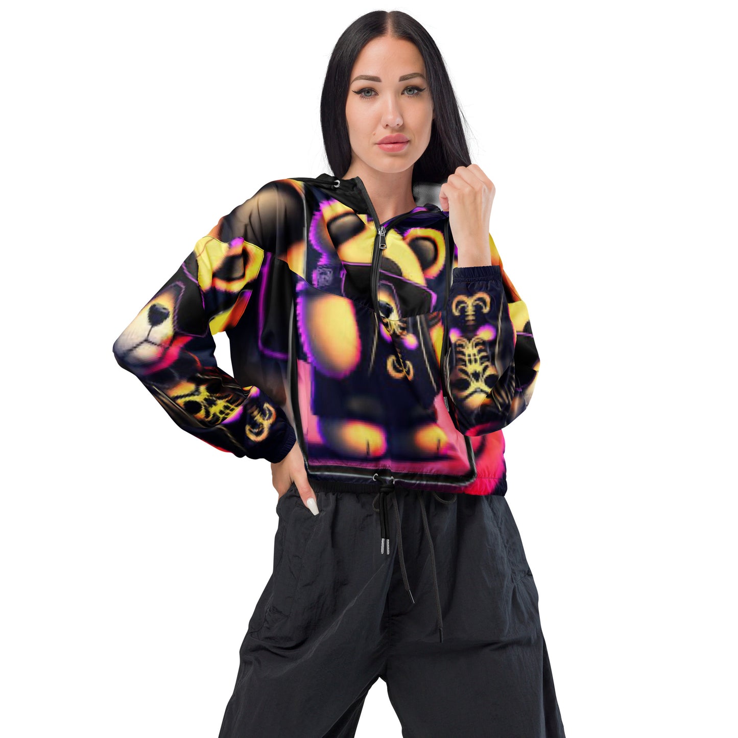SUPA Women’s cropped windbreaker