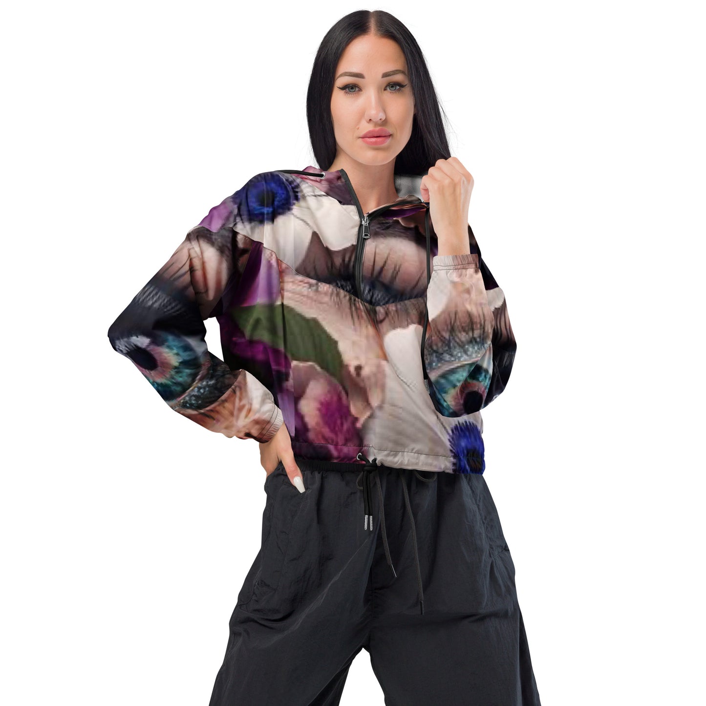 SUPA Women’s cropped windbreaker