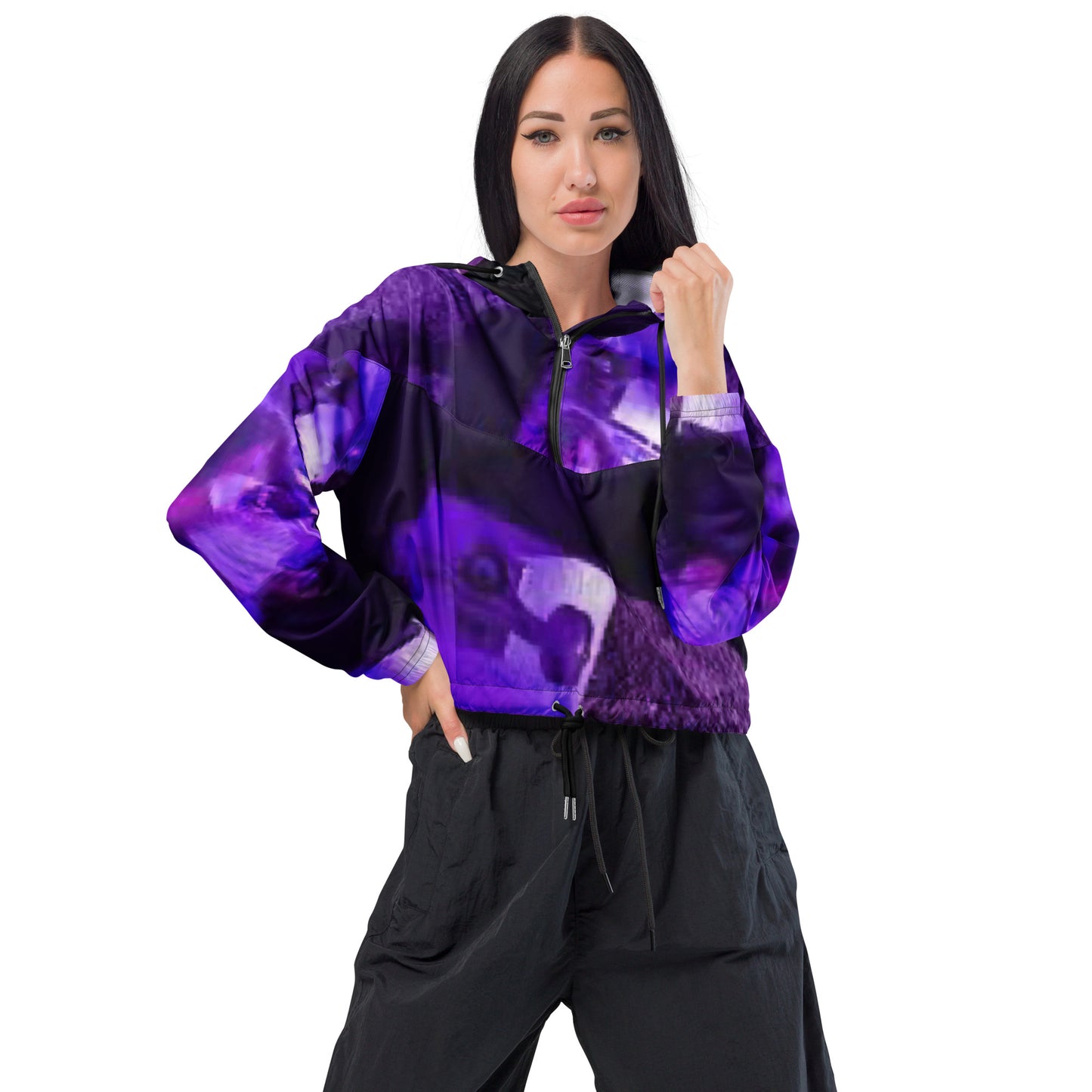 SUPA Women’s cropped windbreaker