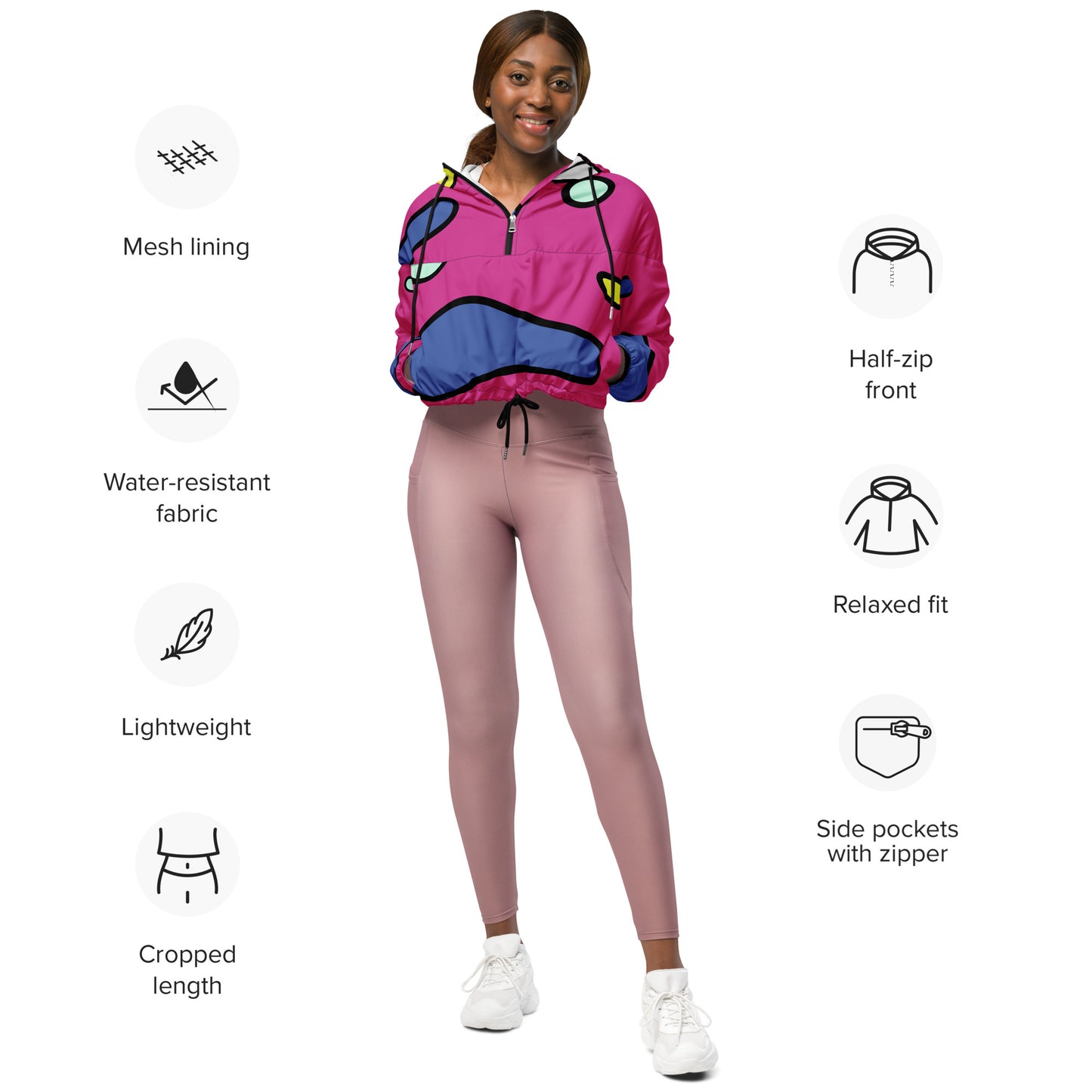 supa Women’s cropped windbreaker