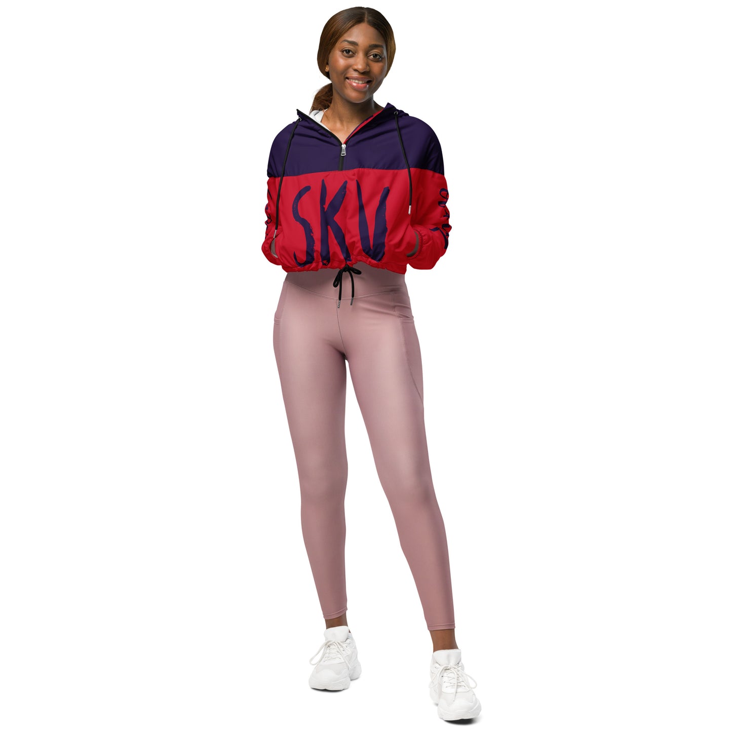 SUPA Women’s cropped windbreaker