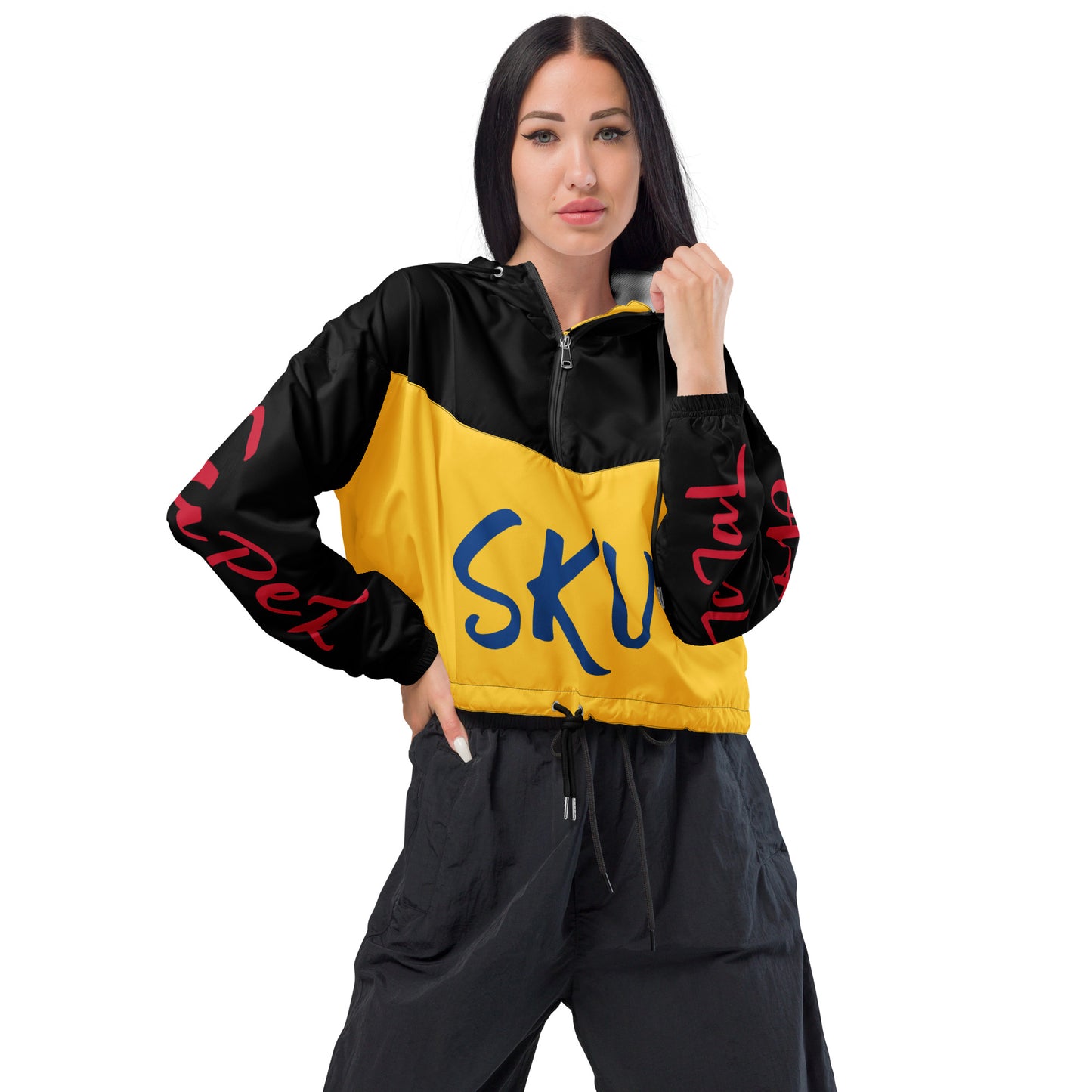SUPA Women’s cropped windbreaker