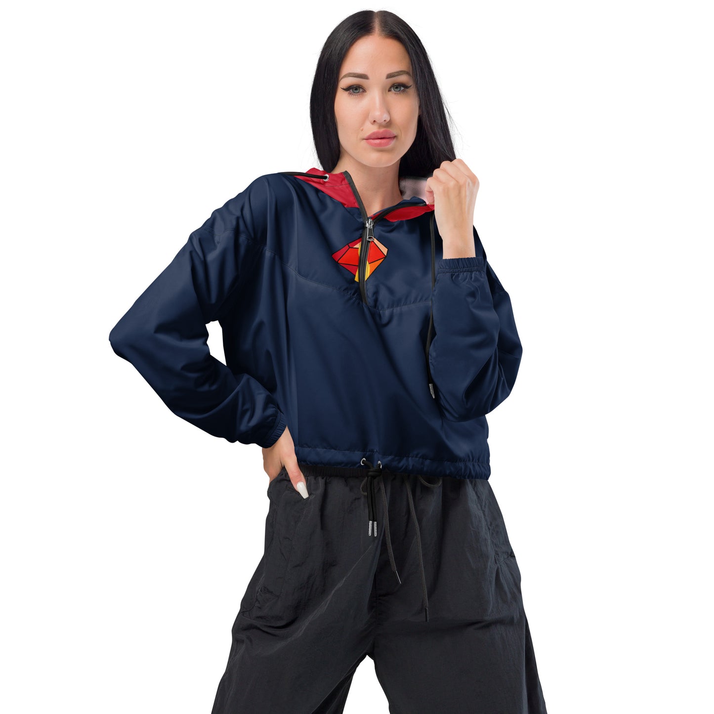 SUPA Women’s cropped windbreaker