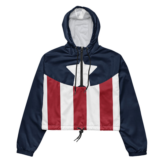 SUPA Women’s cropped windbreaker
