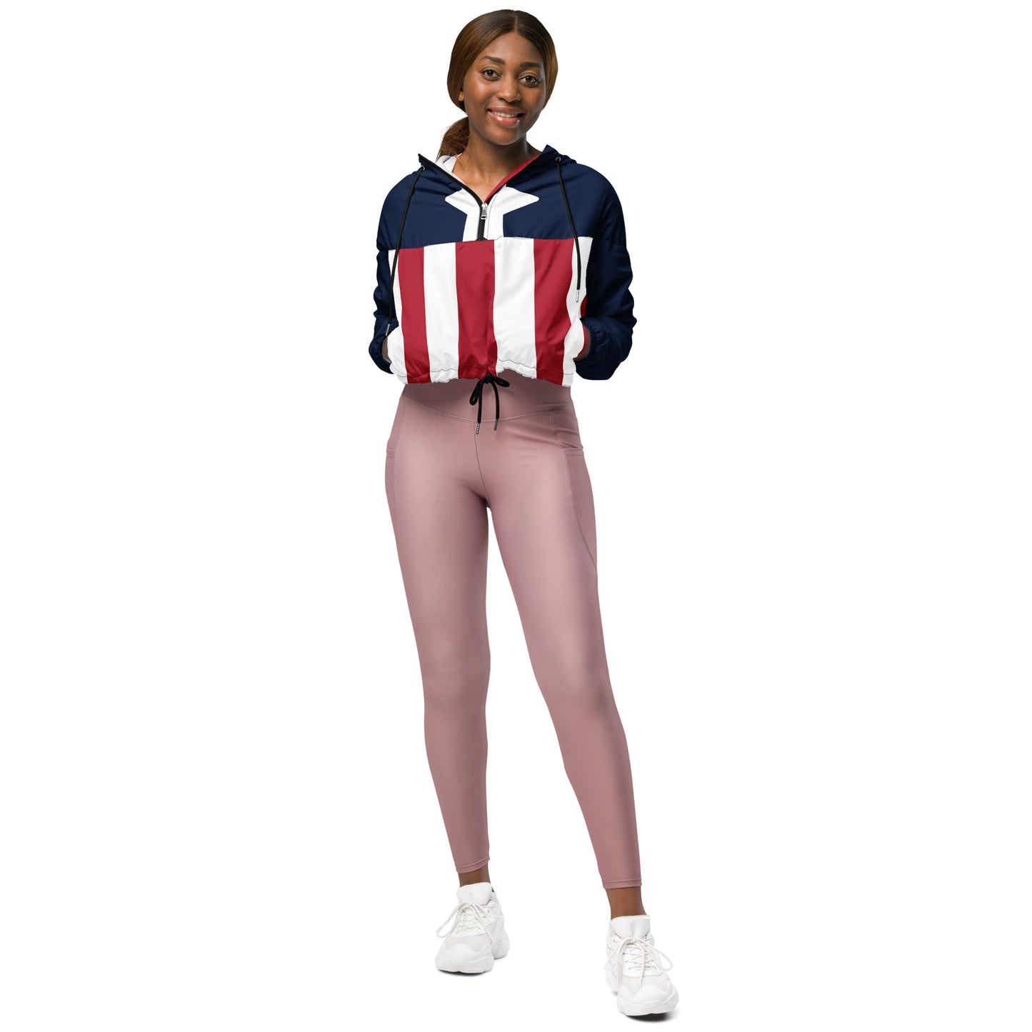 SUPA Women’s cropped windbreaker