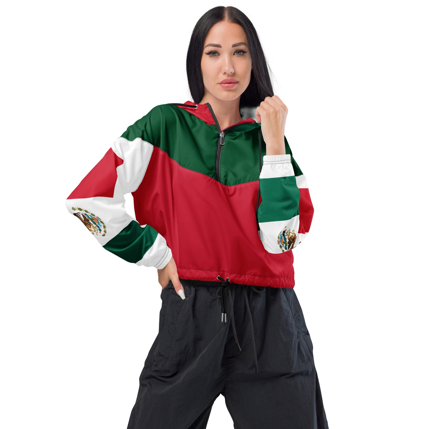 SUPA Women’s cropped windbreaker