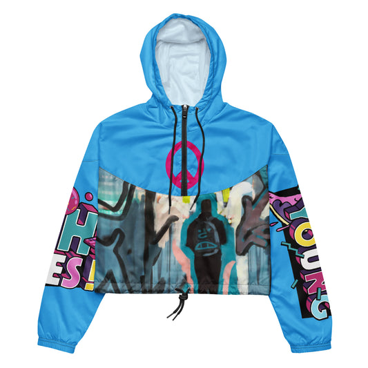 SUPA Women’s cropped windbreaker