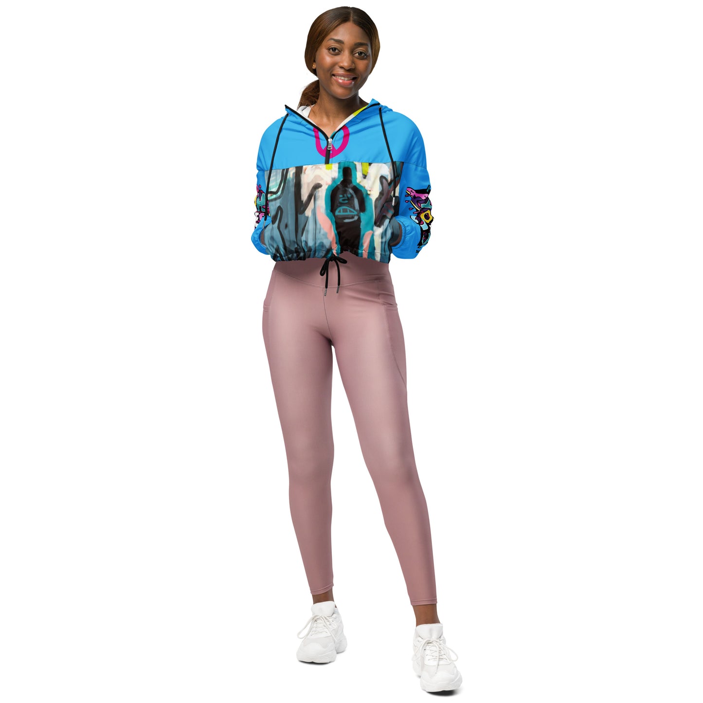 SUPA Women’s cropped windbreaker