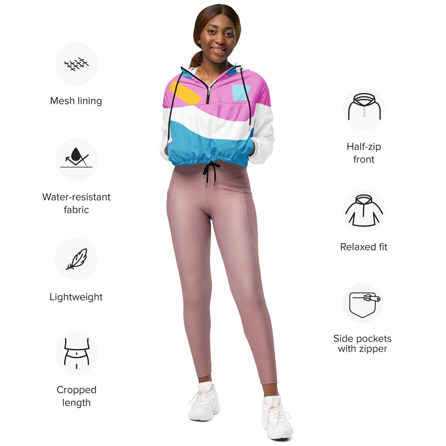 supa Women’s cropped windbreaker