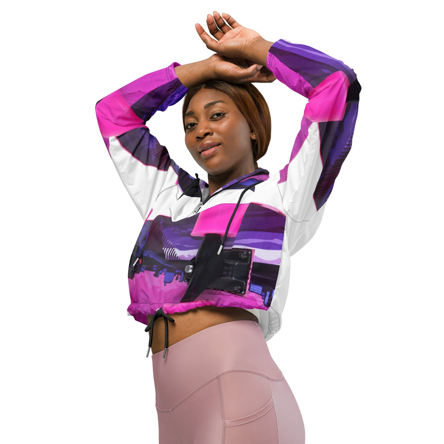 SUPA Women’s cropped windbreaker