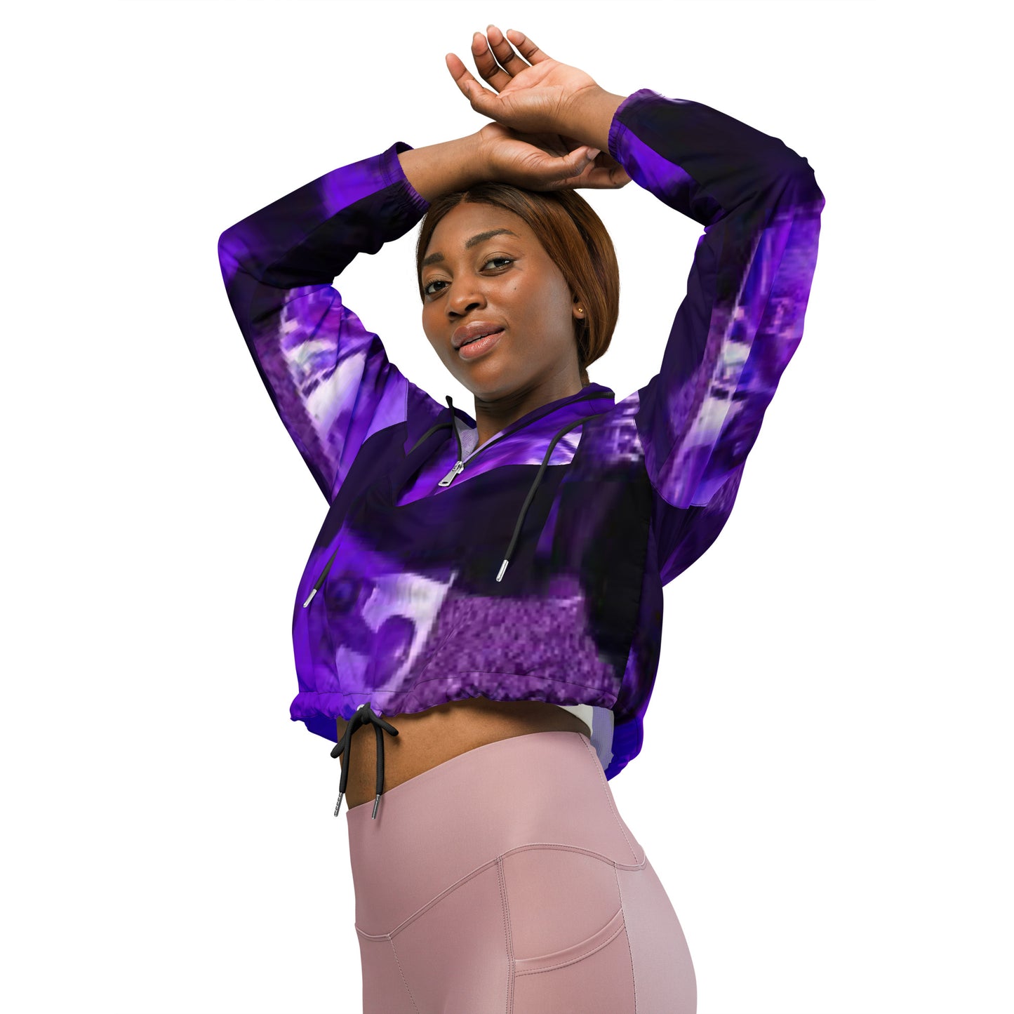 SUPA Women’s cropped windbreaker