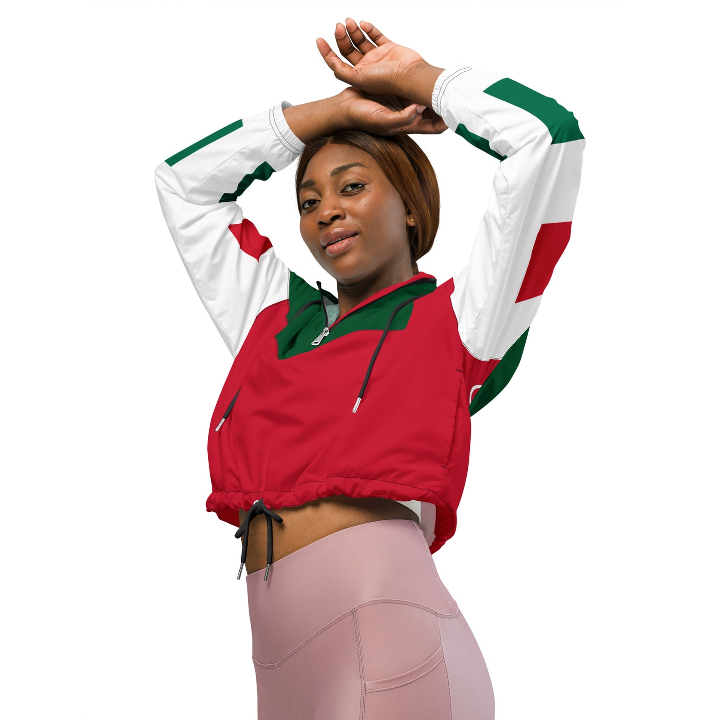 SUPA Women’s cropped windbreaker