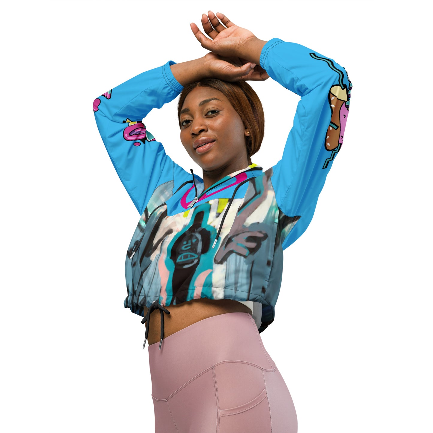 SUPA Women’s cropped windbreaker