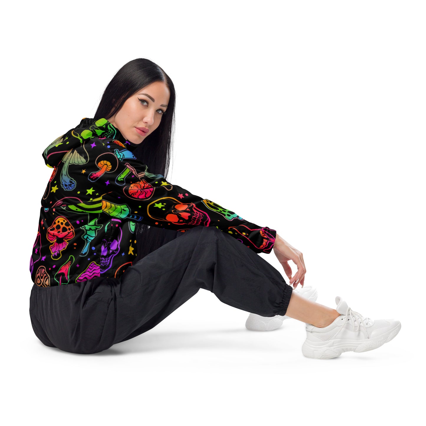 SUPA Women’s cropped windbreaker