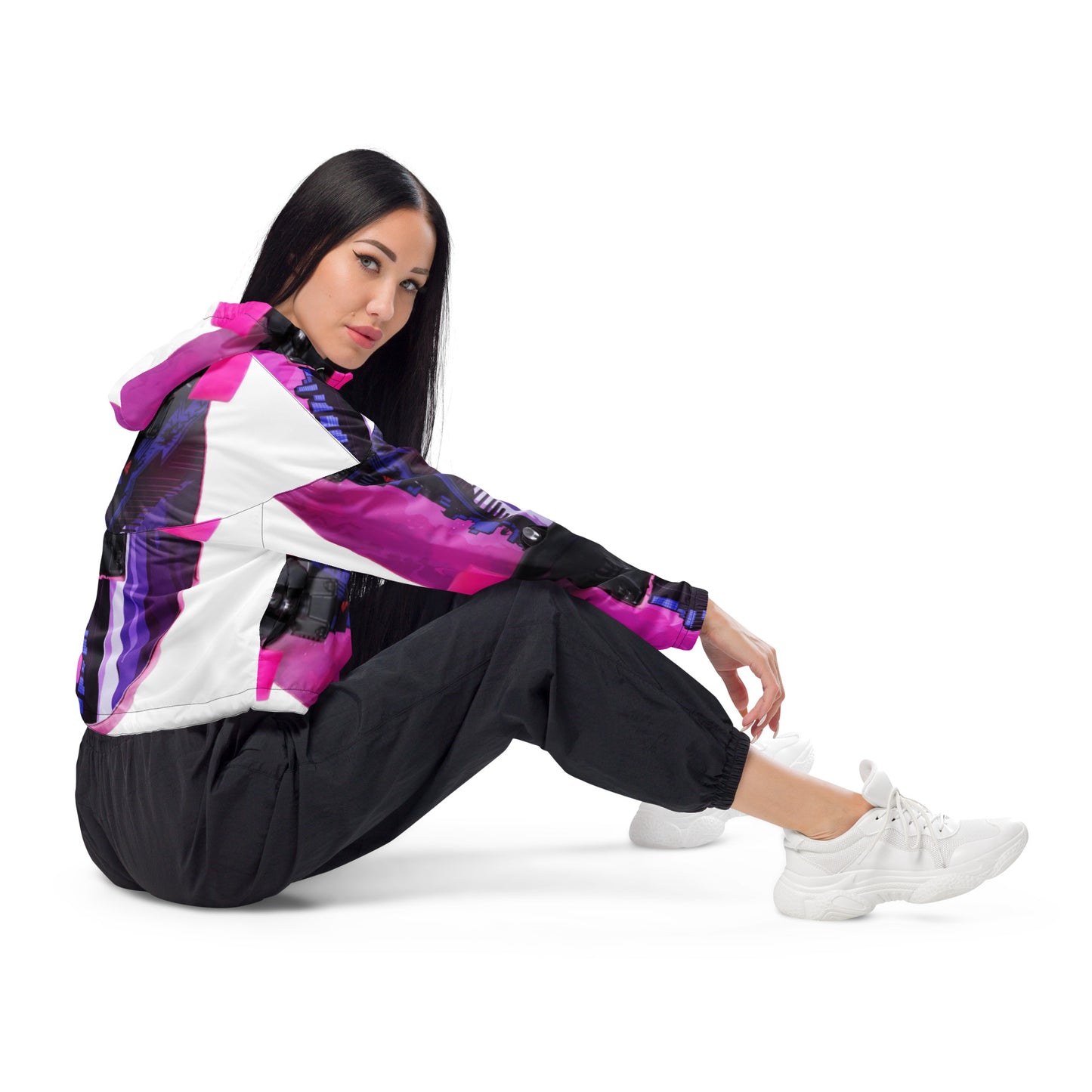 SUPA Women’s cropped windbreaker
