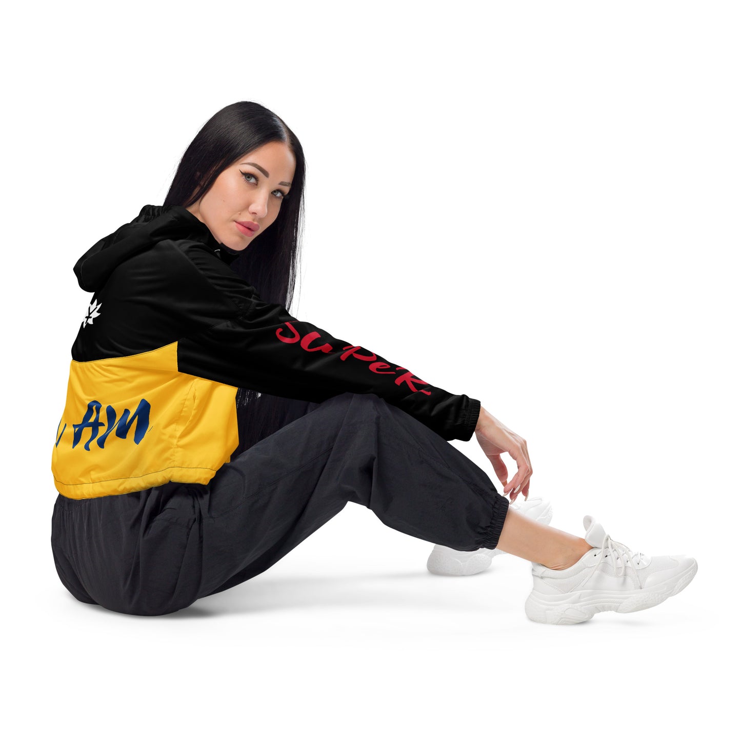 SUPA Women’s cropped windbreaker