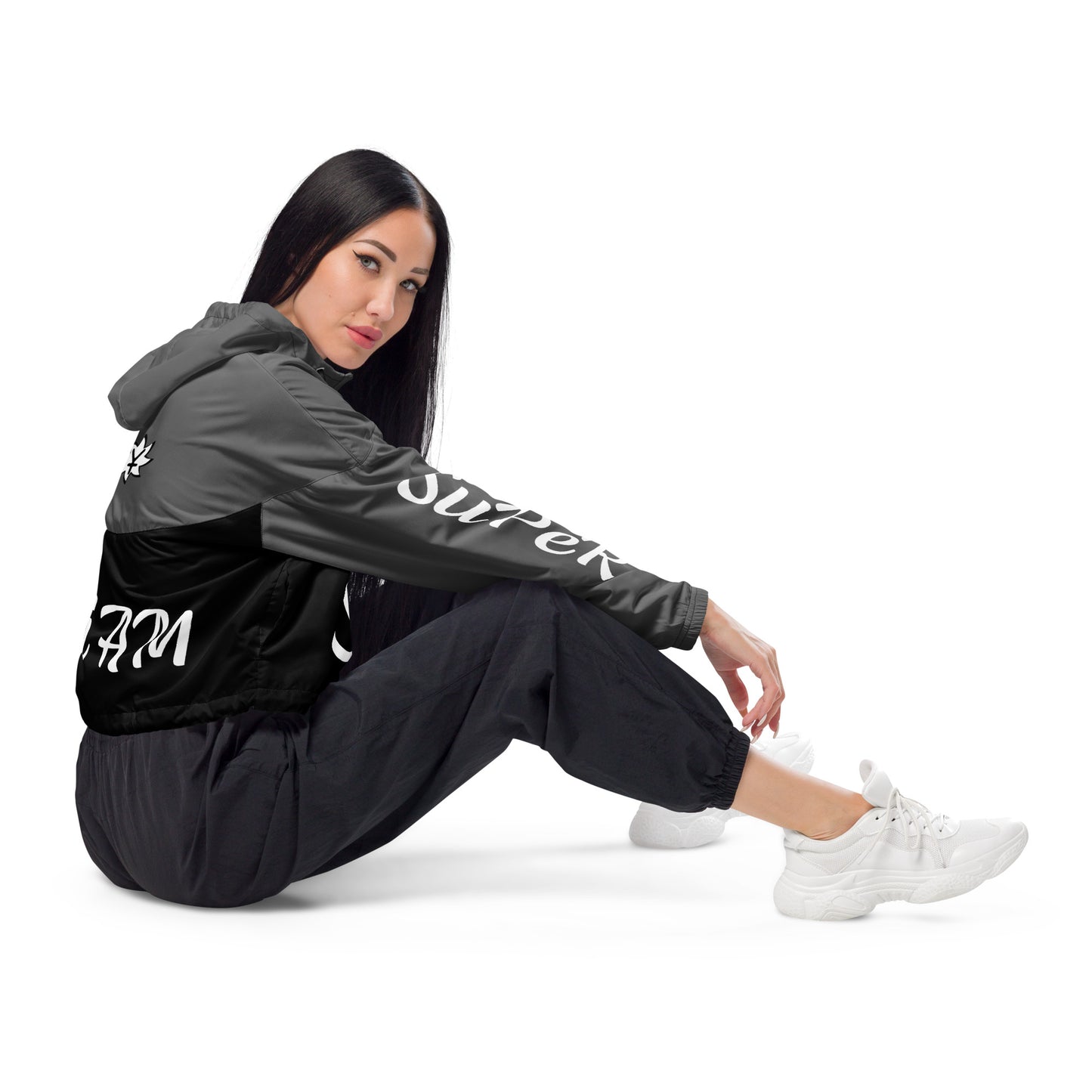 SUPA Women’s cropped windbreaker