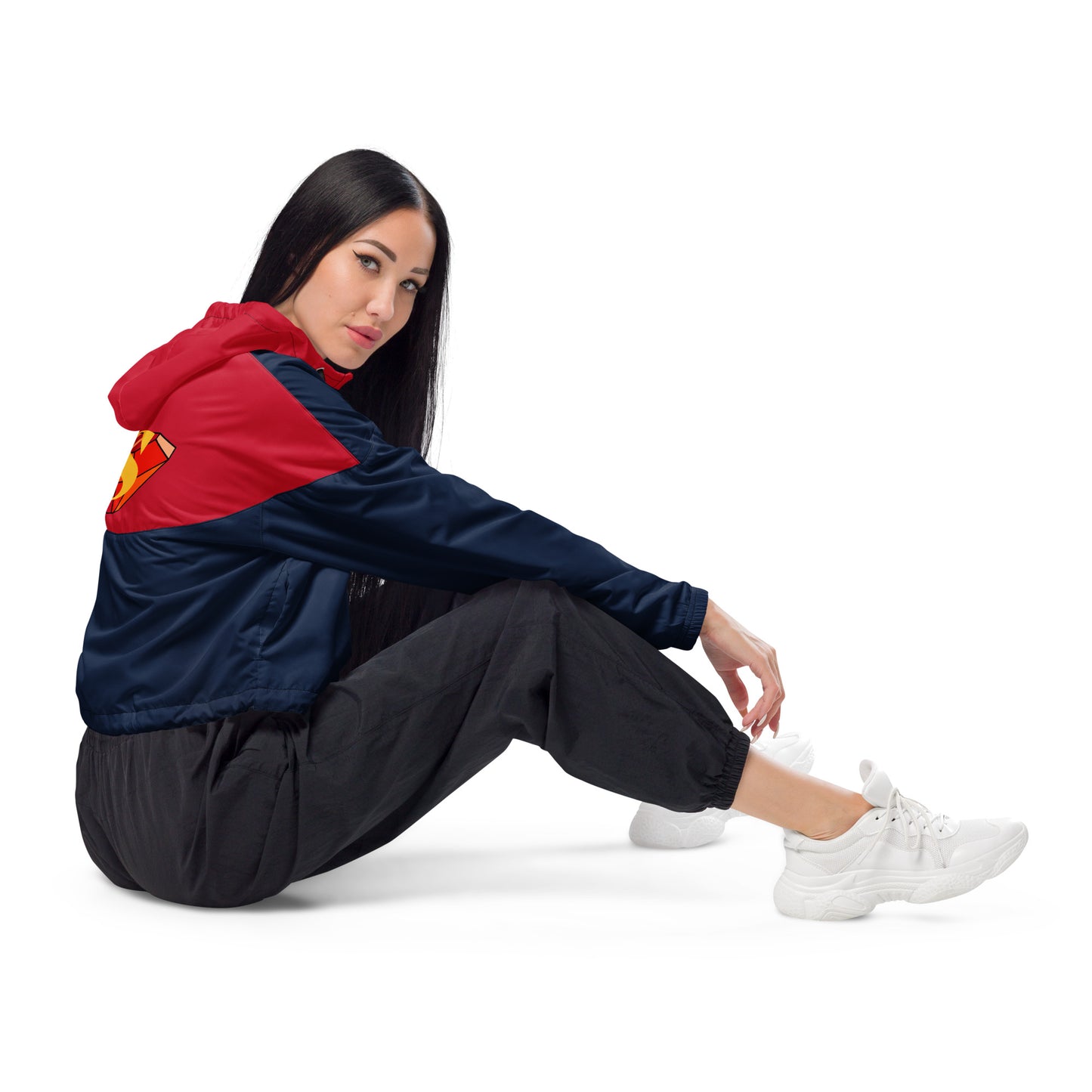 SUPA Women’s cropped windbreaker